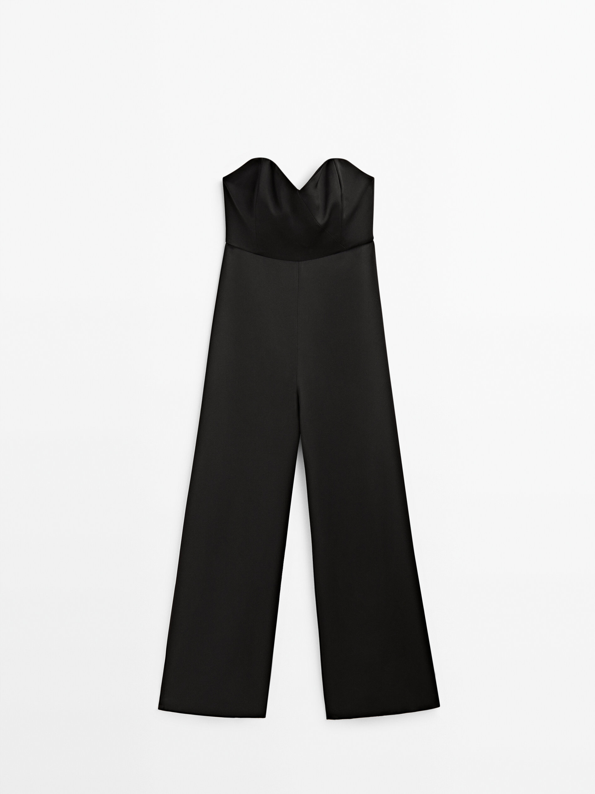 Mono escote corazón -Studio - NEGRO