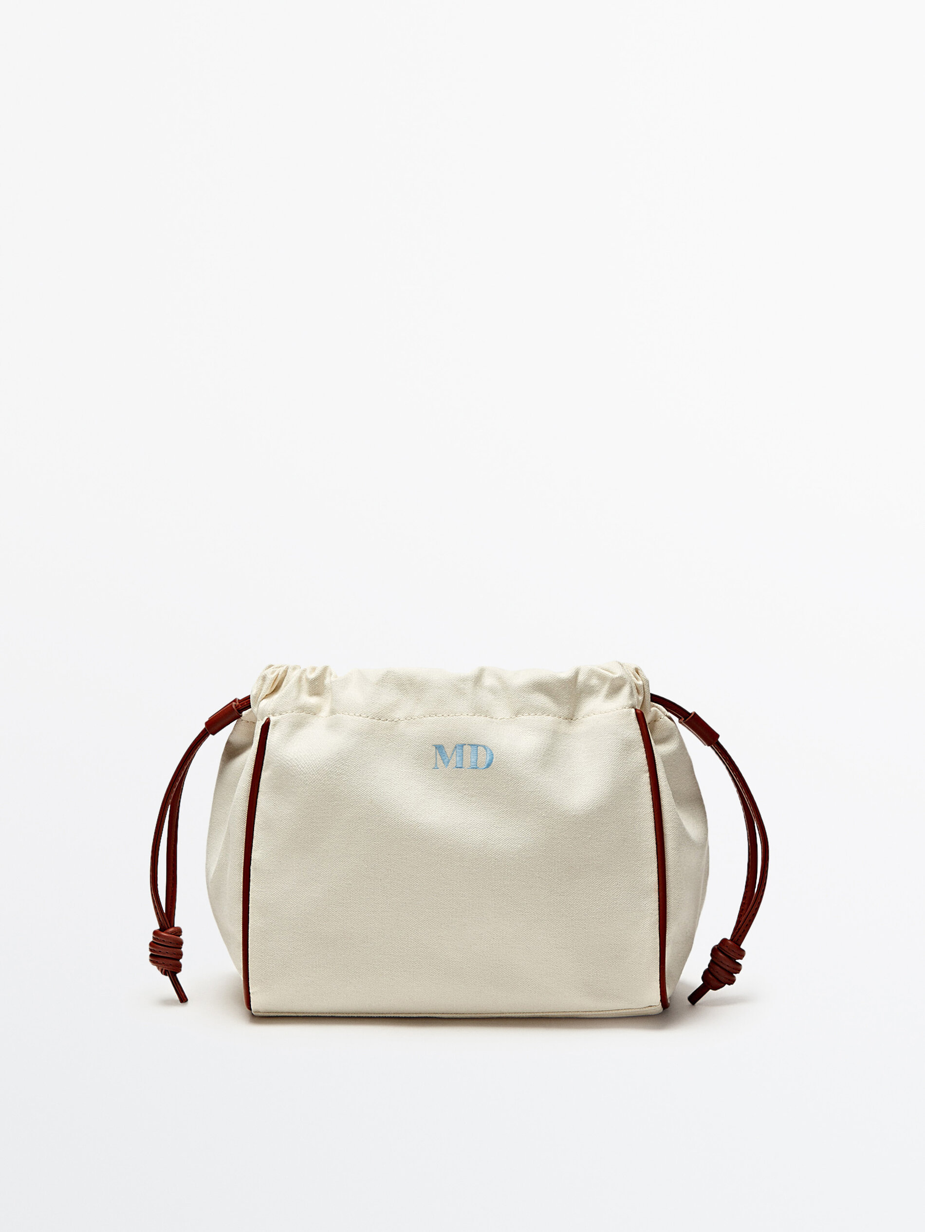 Pouch detalles piel - CUERO