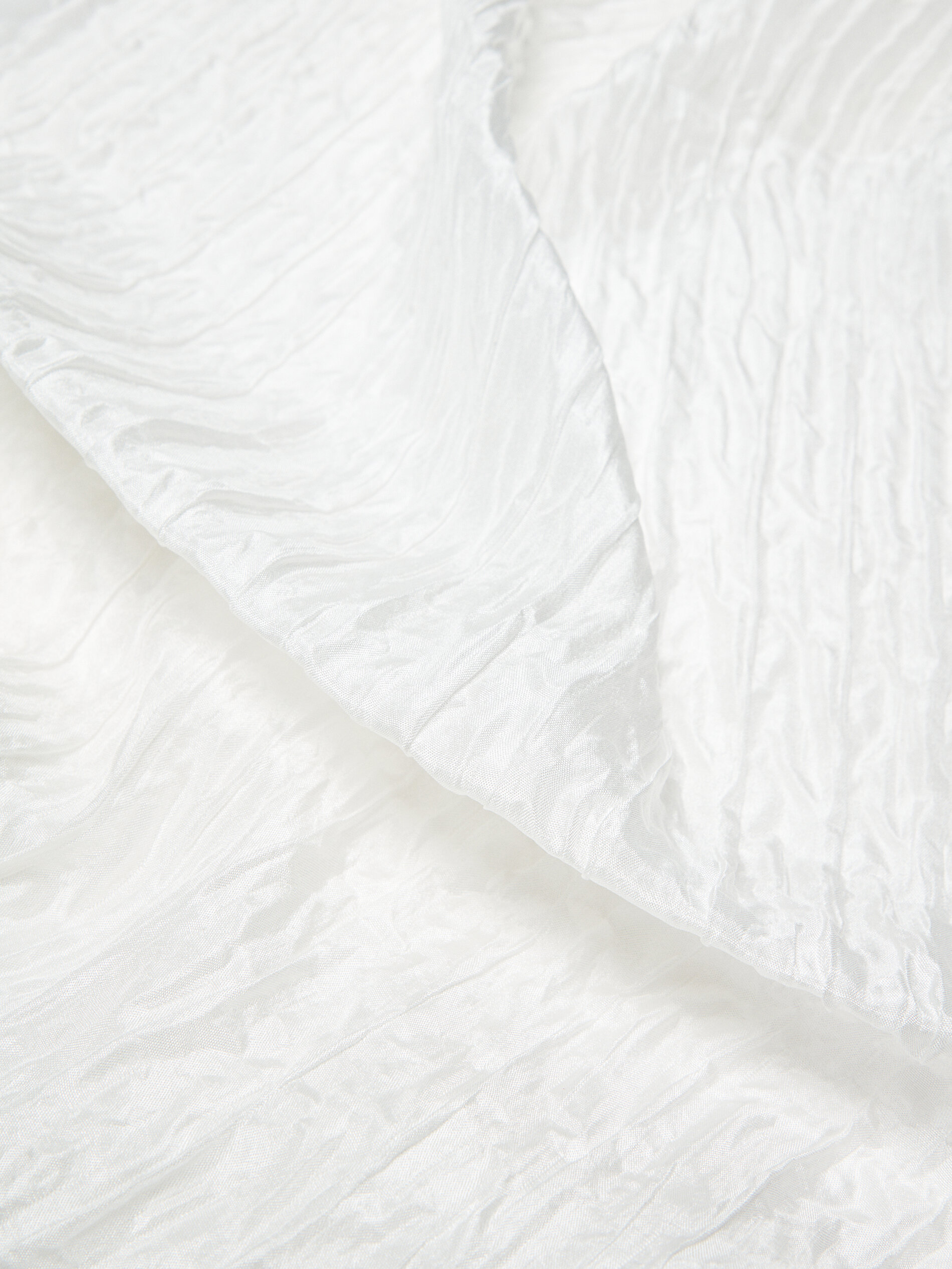 Fular seda rombo - BLANCO