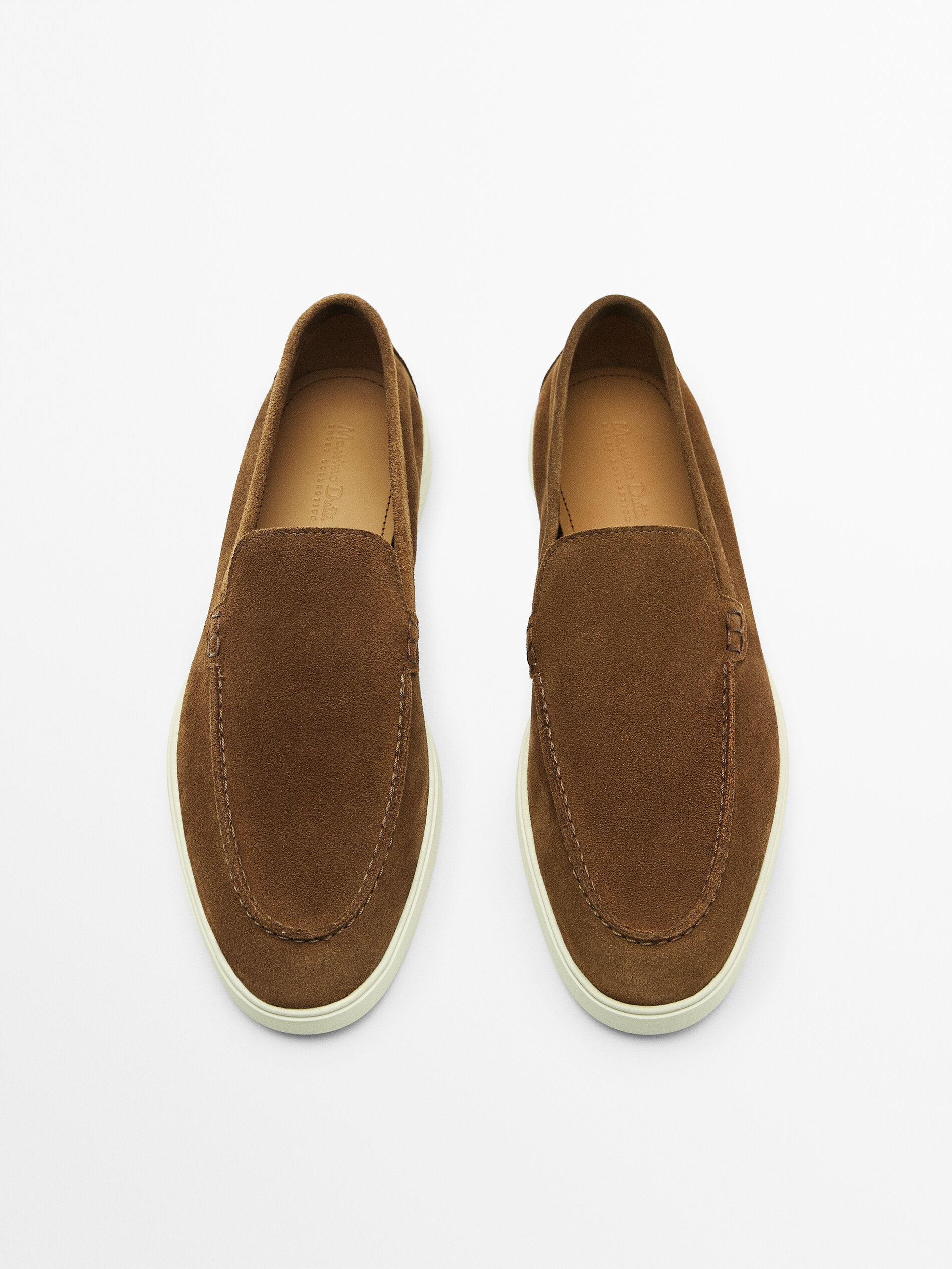 MOCASÍN PIEL SERRAJE - MARRÓN