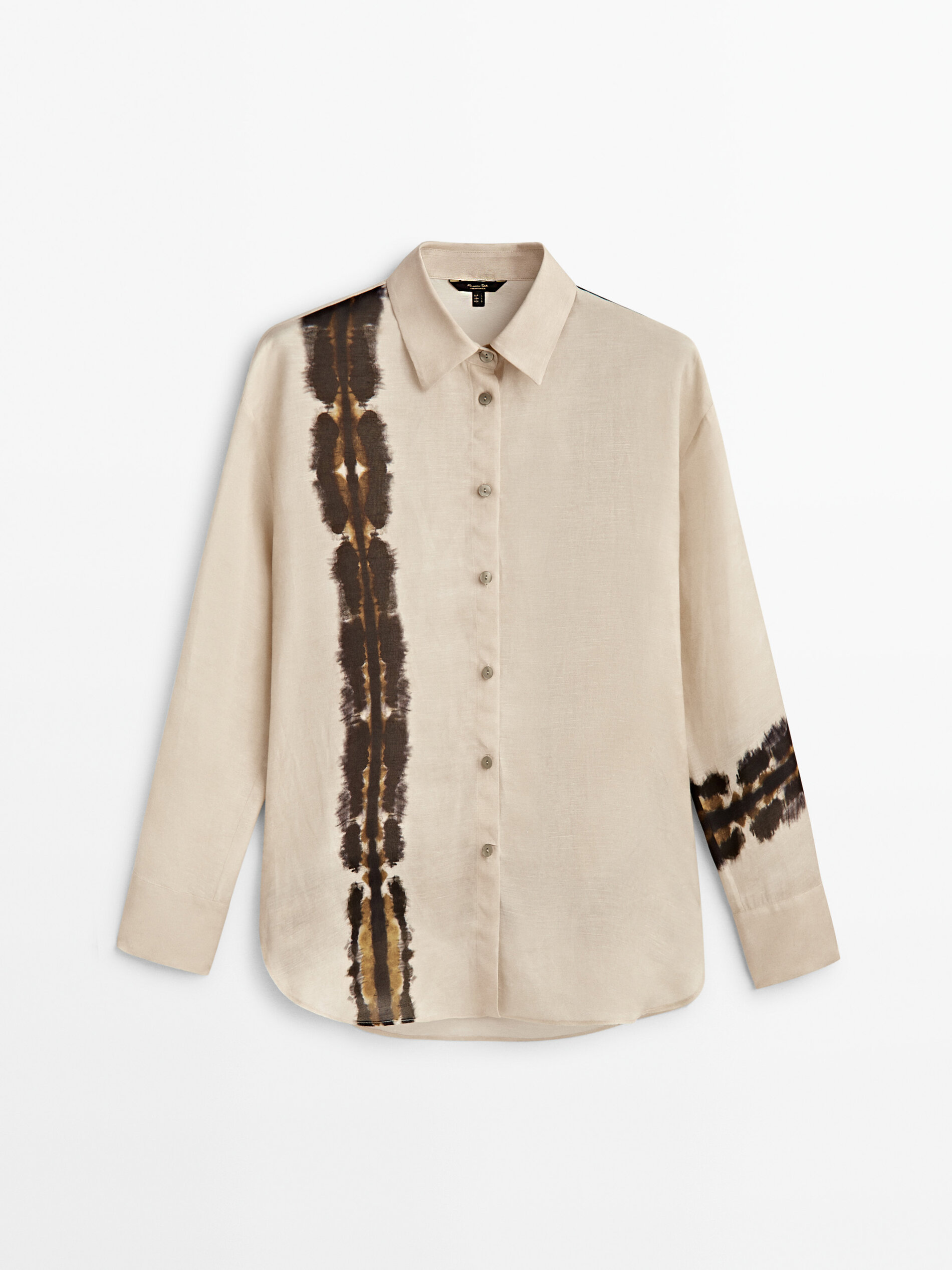 Camisa detalle tie dye - CRUDO