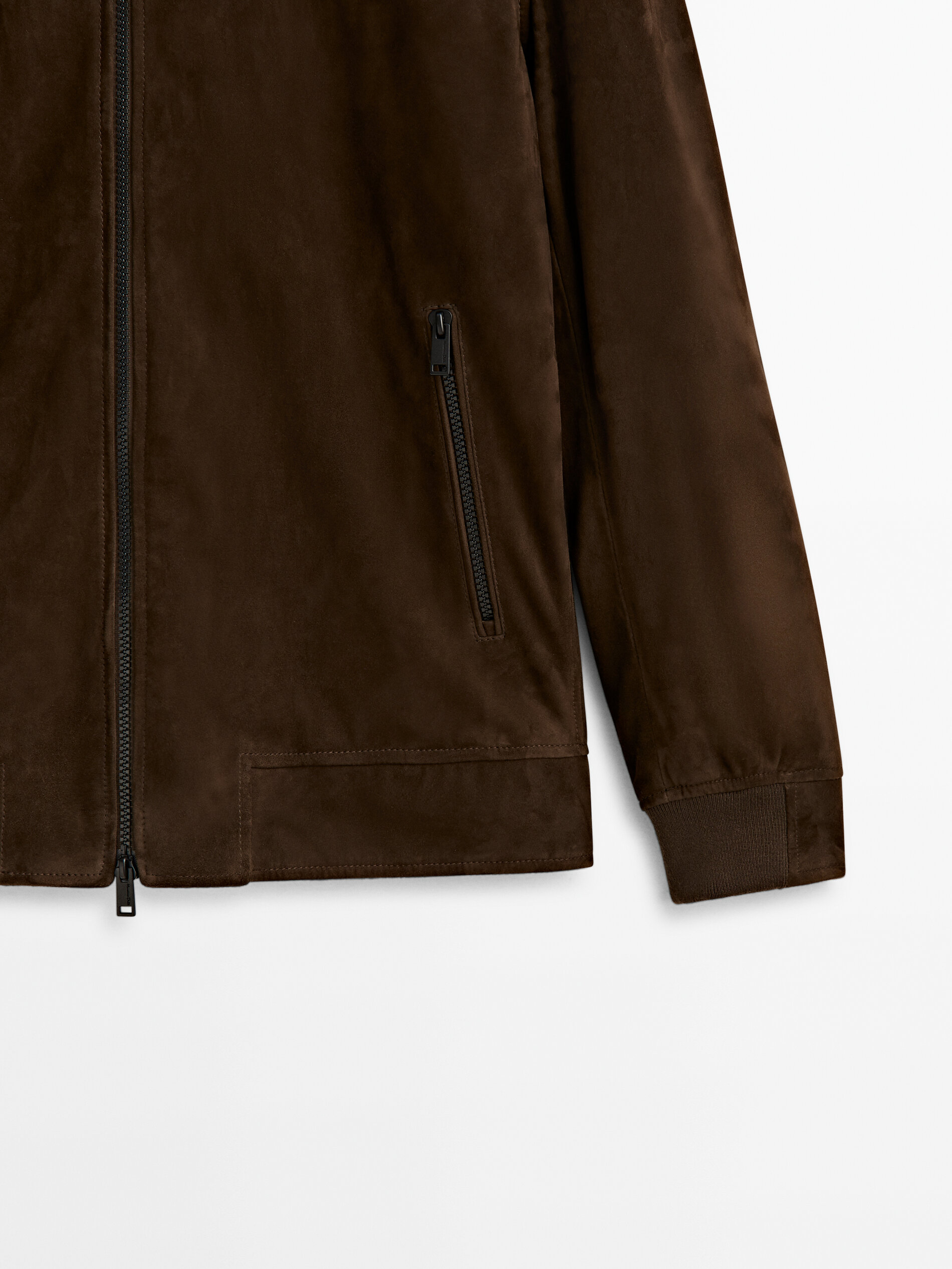 Cazadora ante marrón - Chocolate