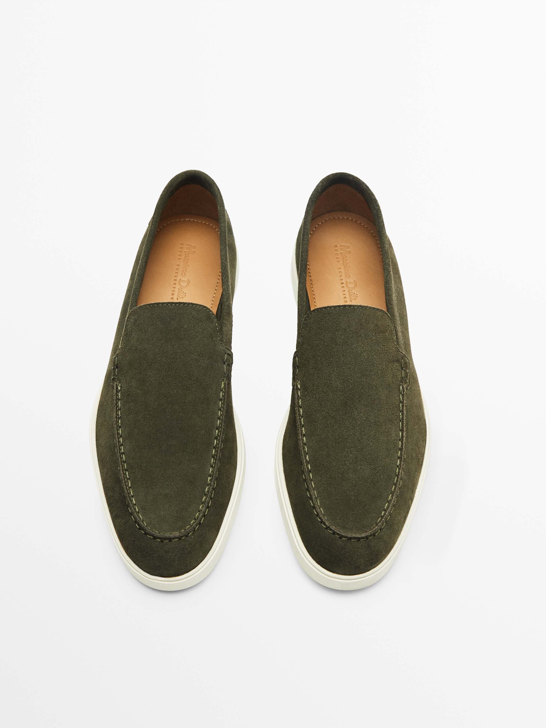 MOCASÍN PIEL SERRAJE - KAKI