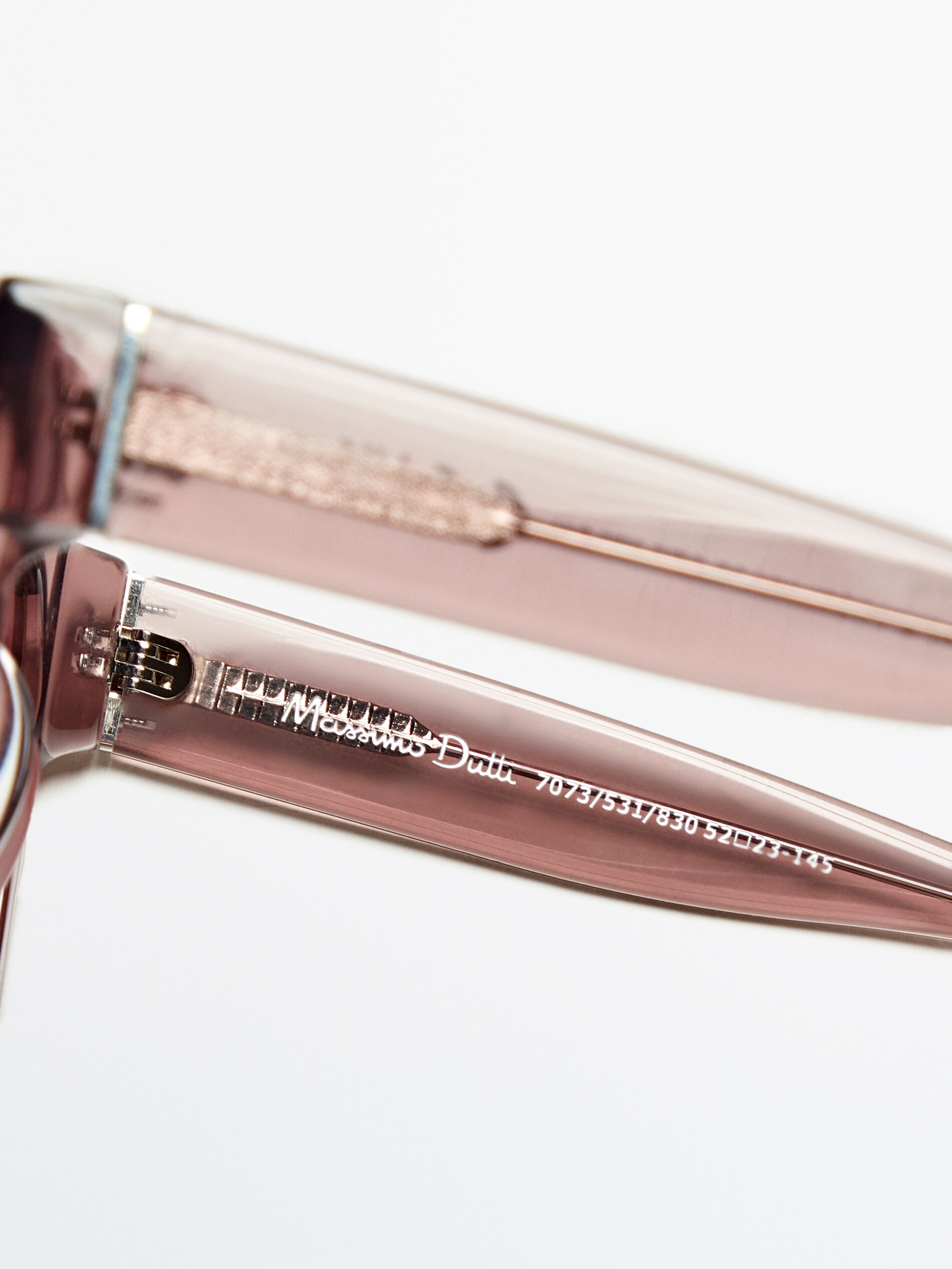 Gafas de sol cuadradas - MARRÓN TOPO