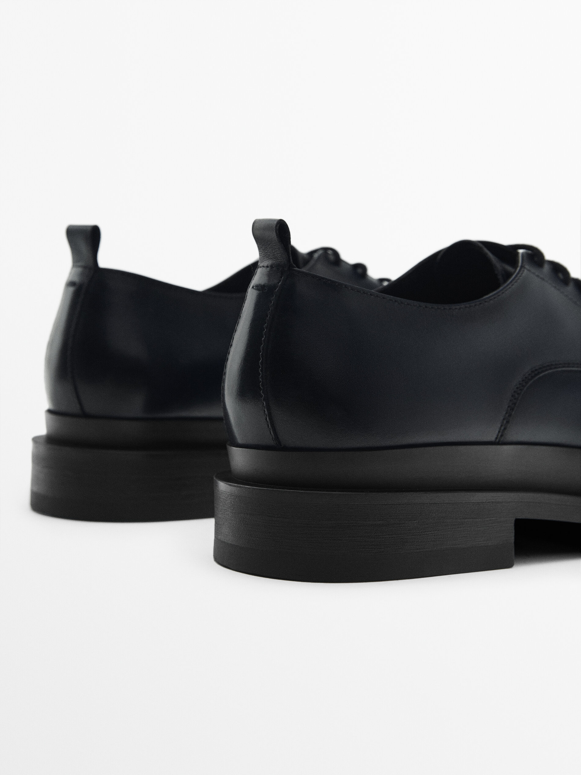 Zapato piel napa marino - Studio - AZUL