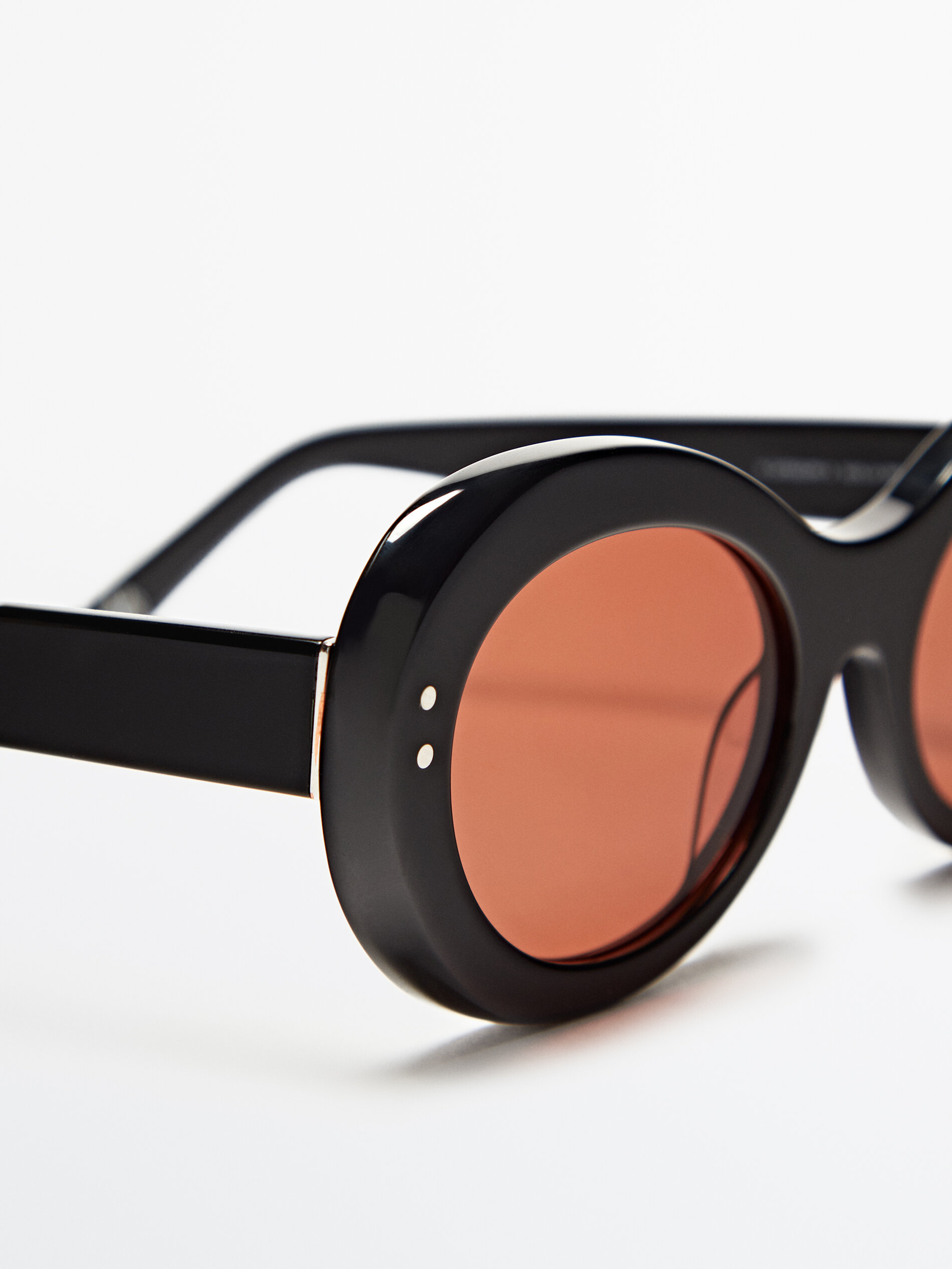 Gafas de sol ovaladas - NEGRO