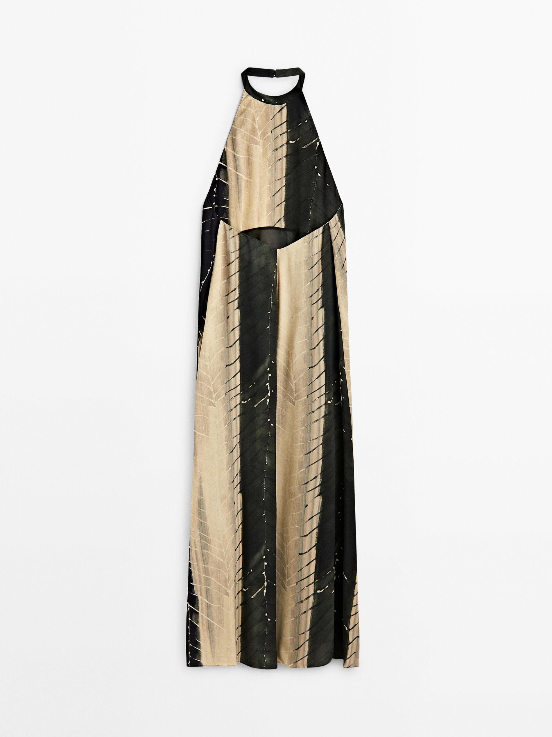 Vestido estampado trazos - MUSGO