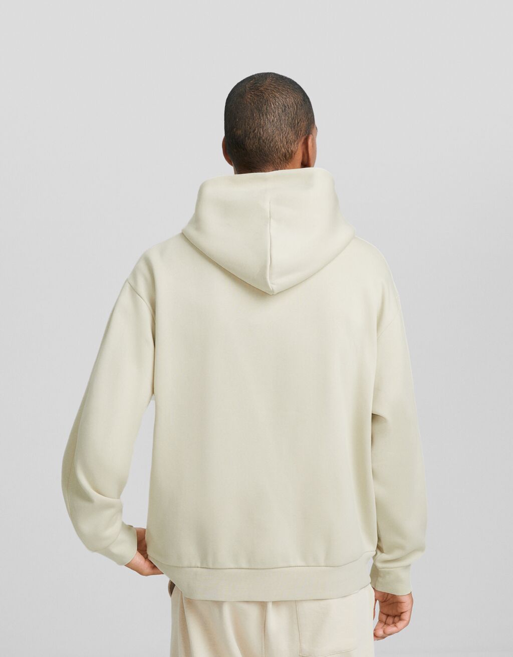 Sudadera capucha boxy fit