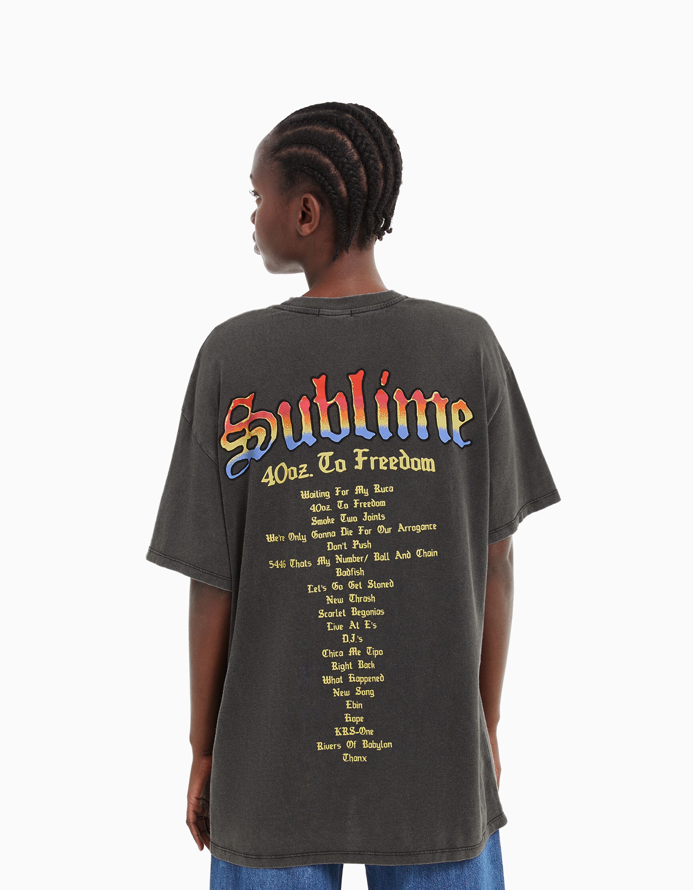 Camiseta Sublime manga corta print