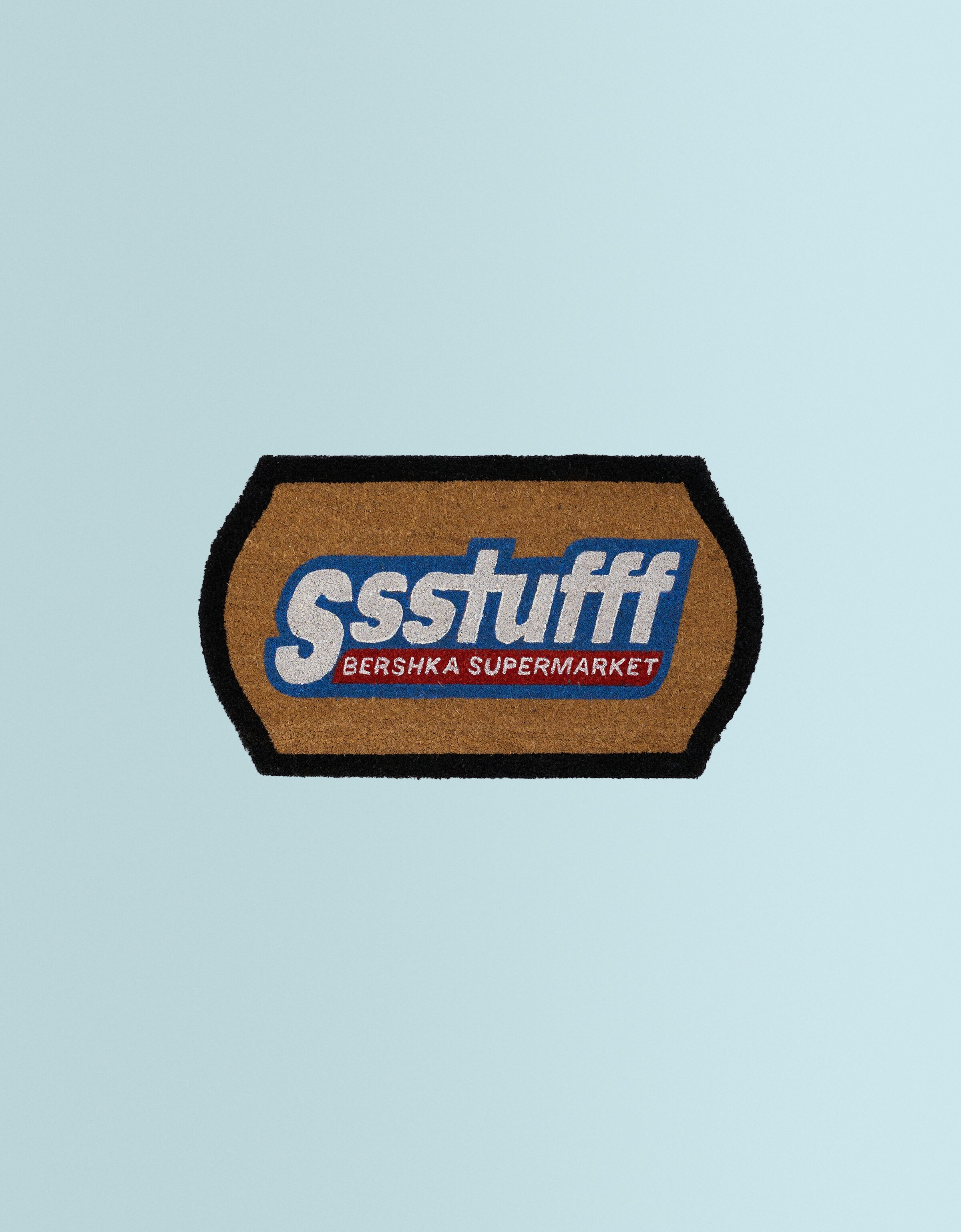 Felpudo SSSTUFFF X BERSHKA print