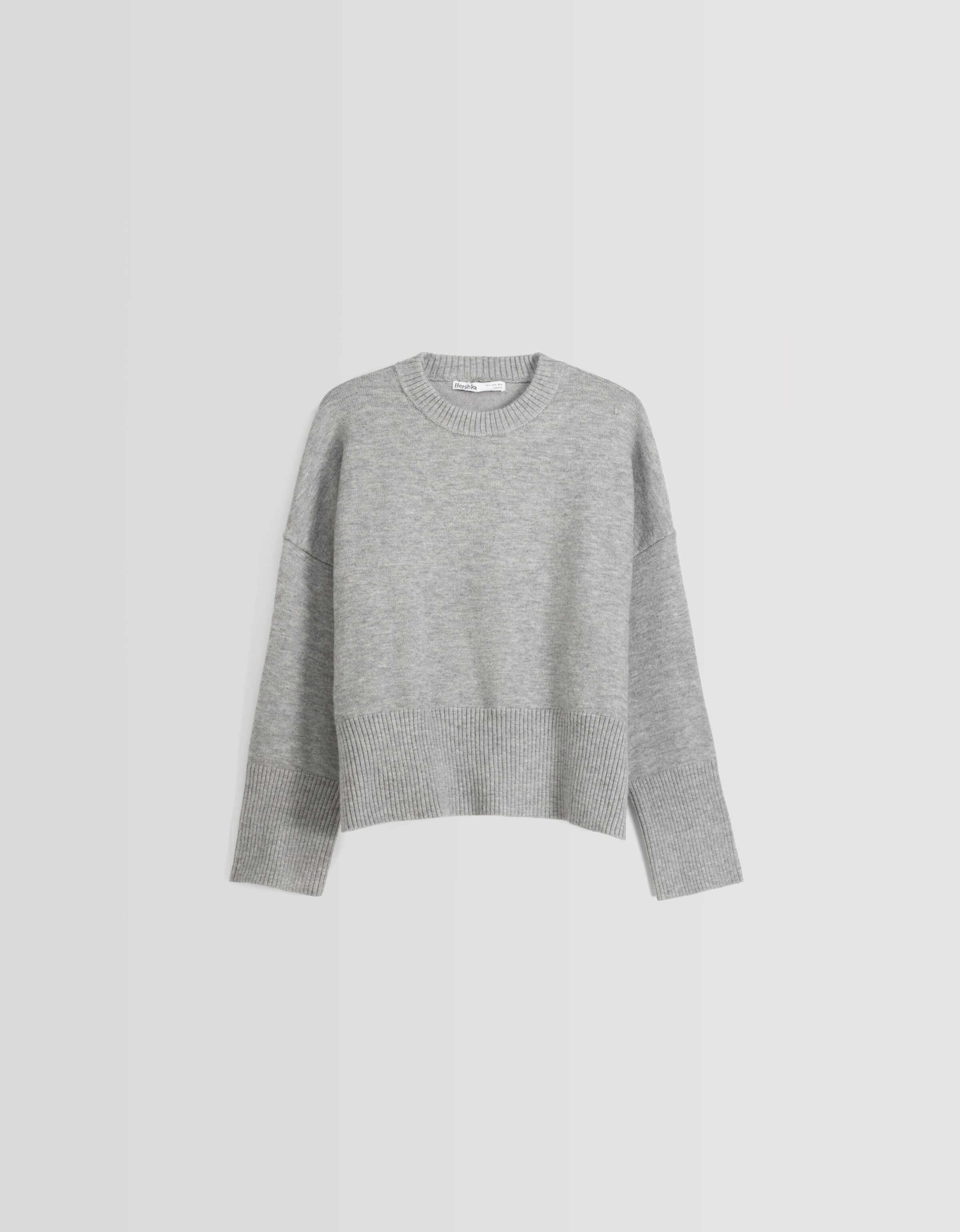 Jersey cuello redondo rayas