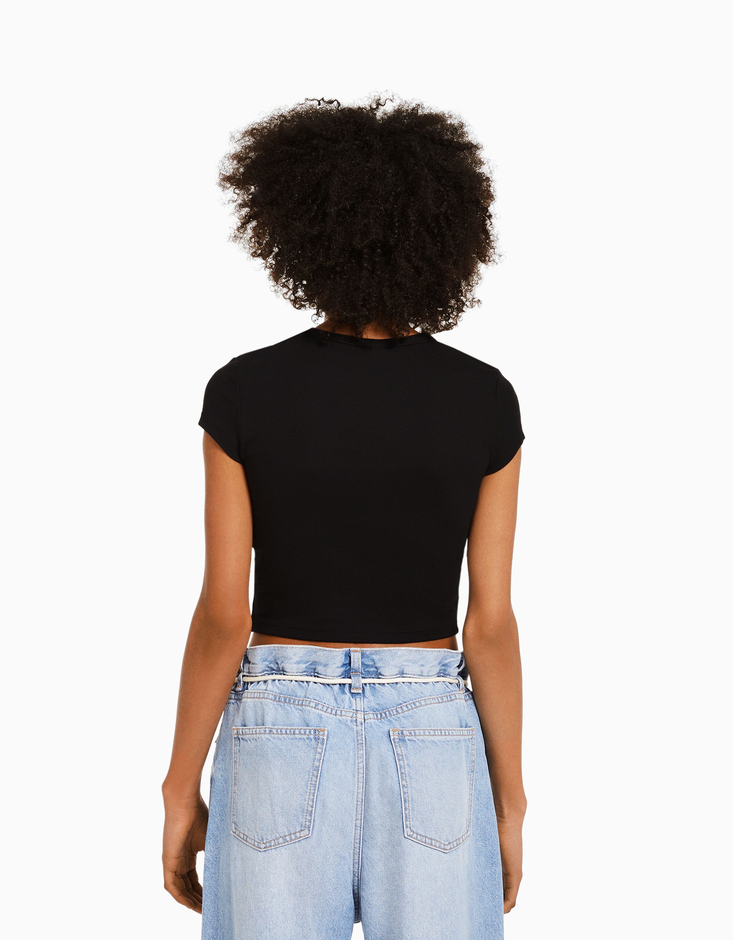 Camiseta manga corta print