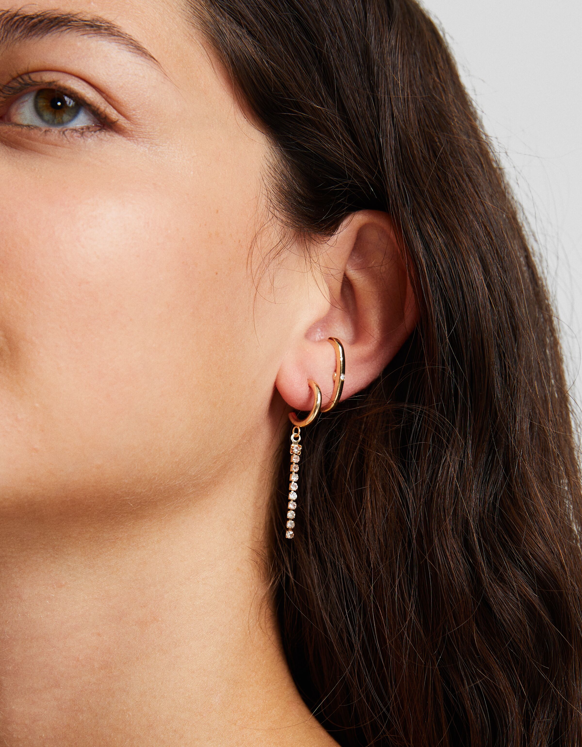 Set 8 pendientes corazón