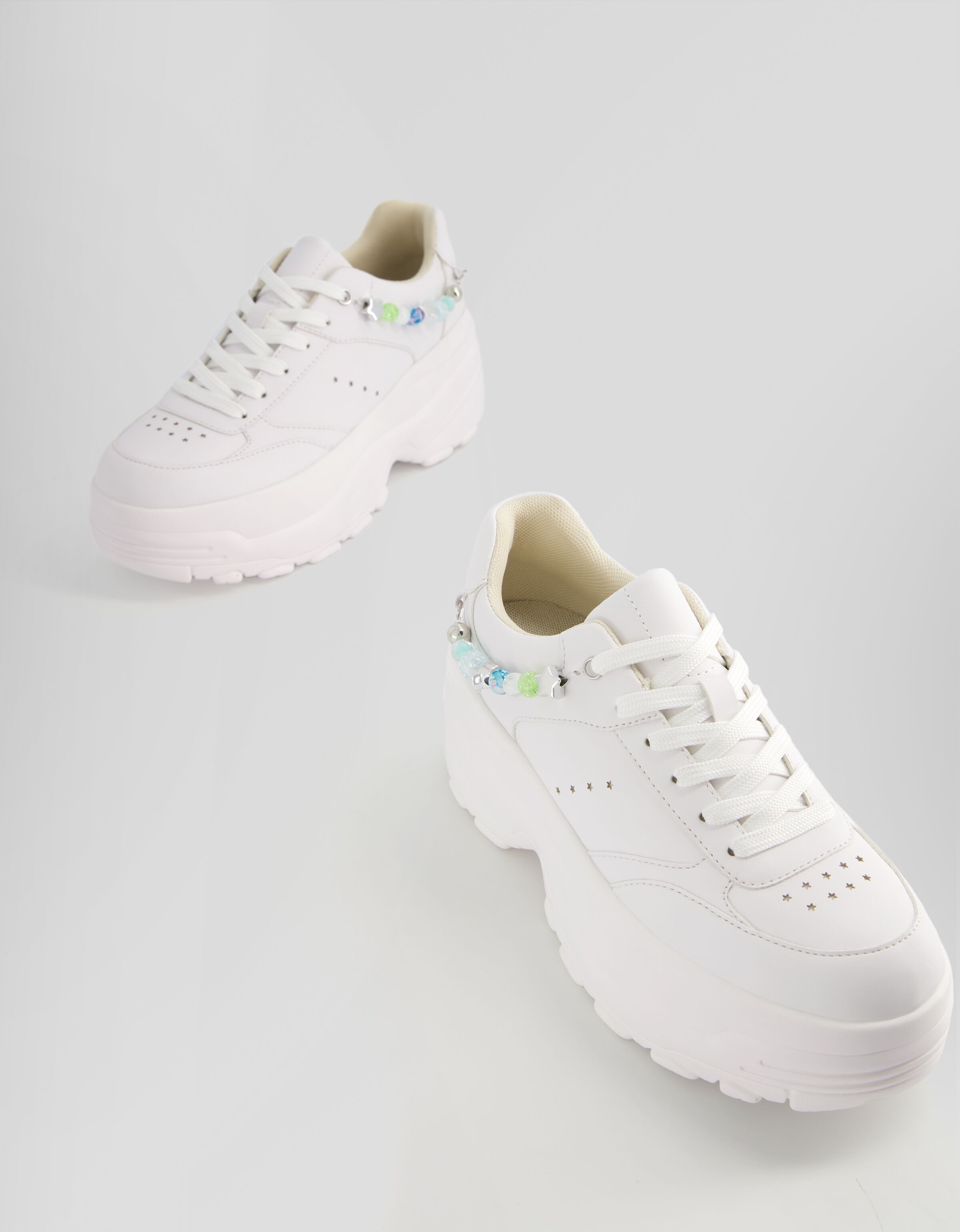 Zapatillas cadena beads suela volumen