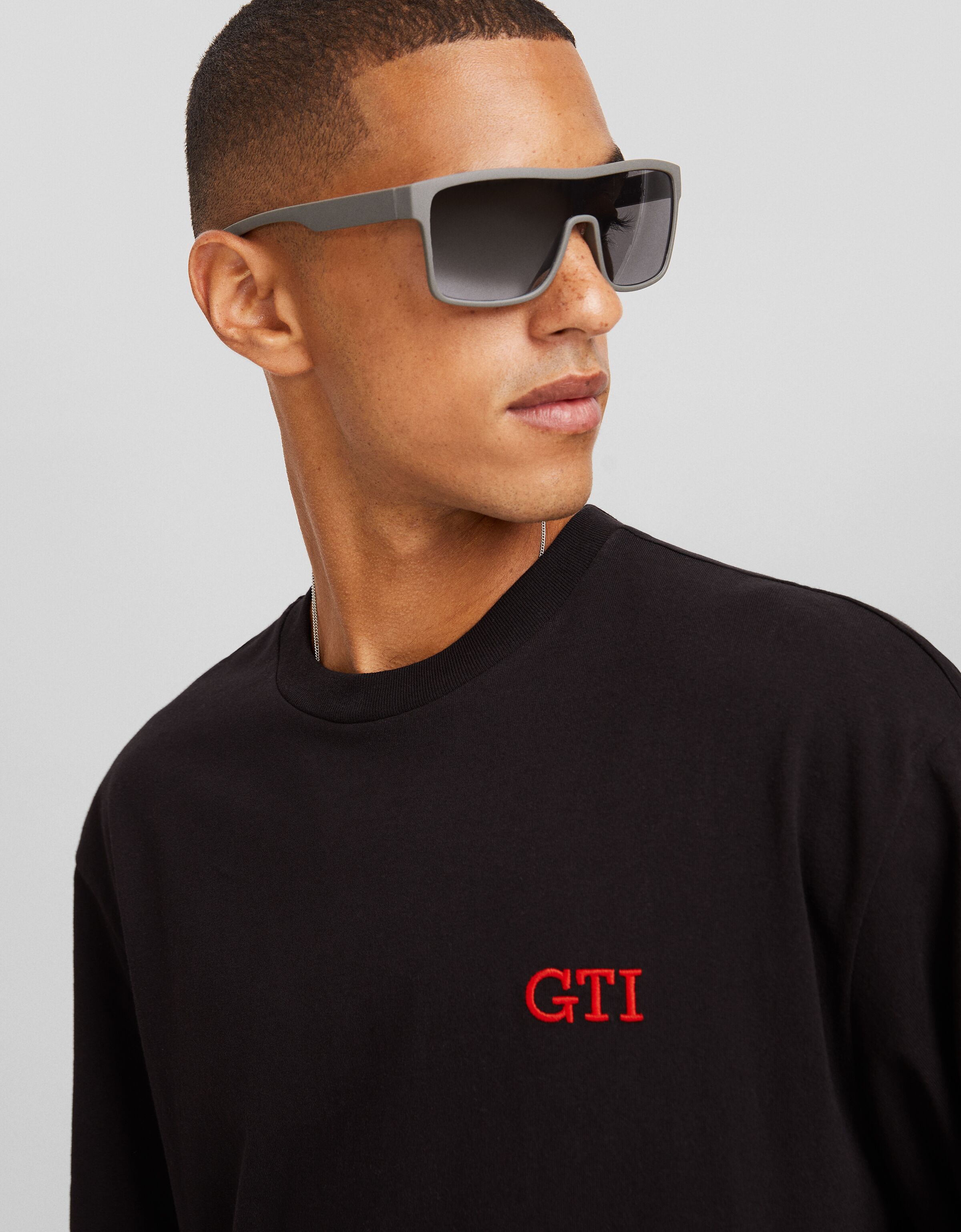 Gafas sol rectangulares espejo