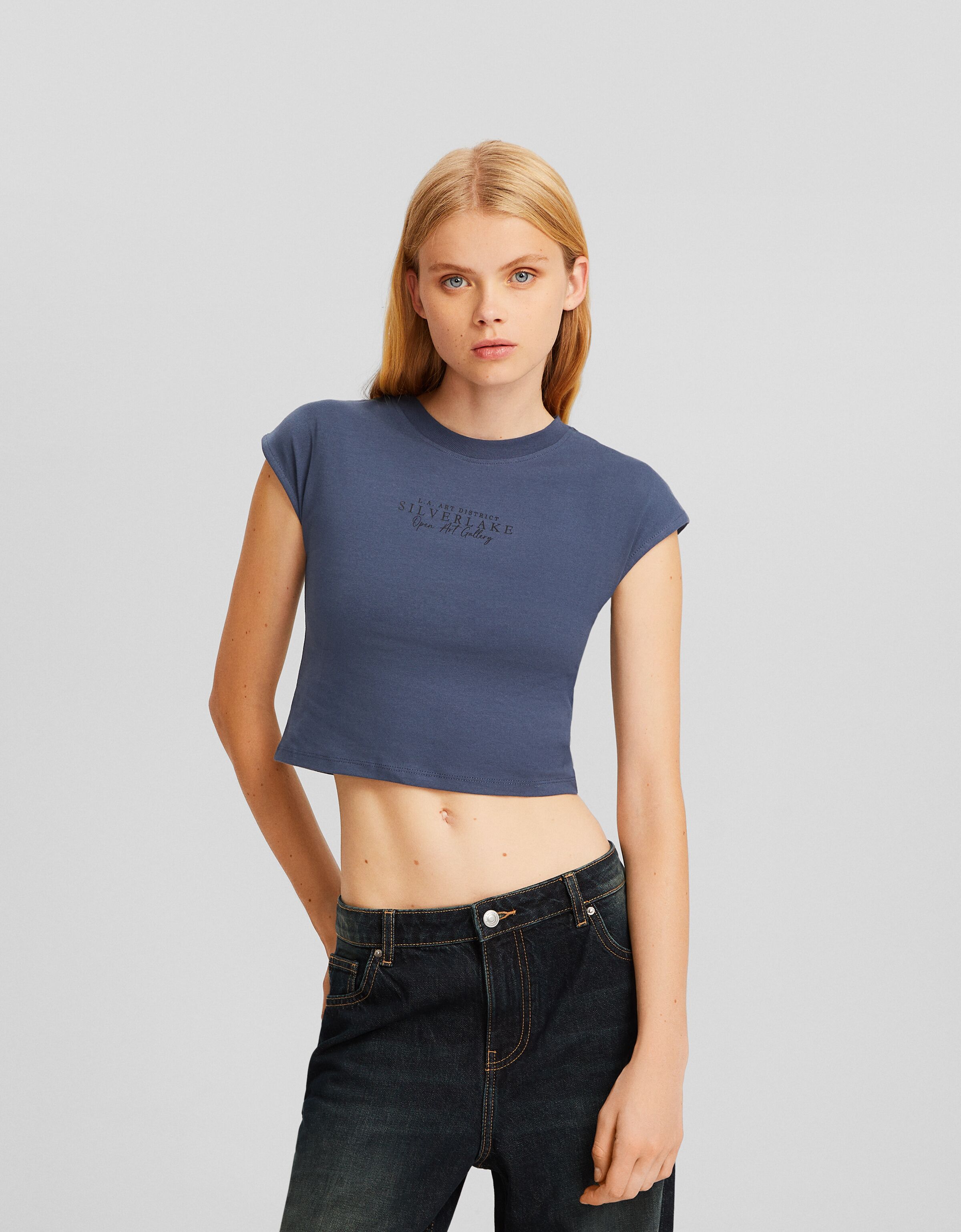 Camiseta manga corta print