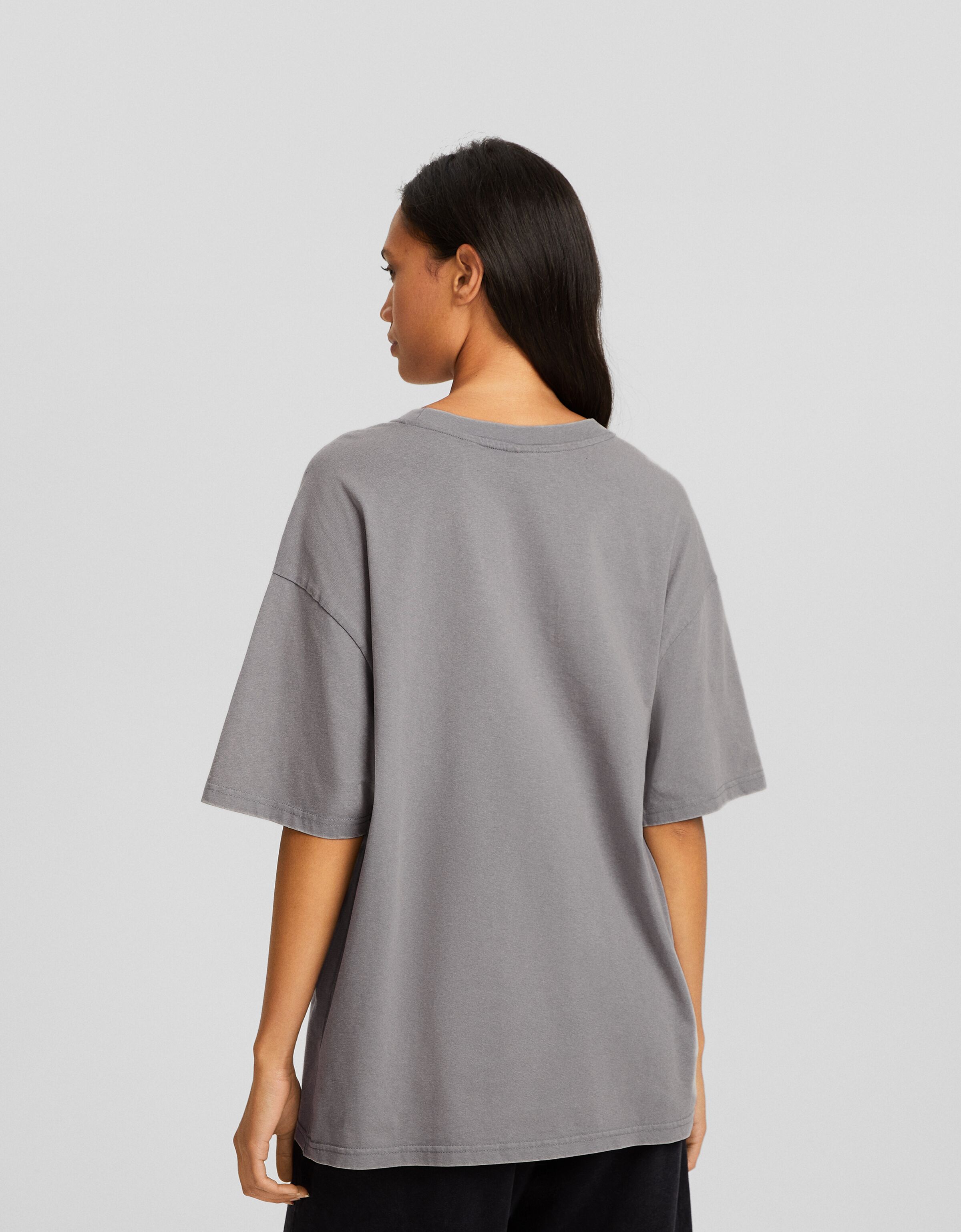 Camiseta manga corta oversize