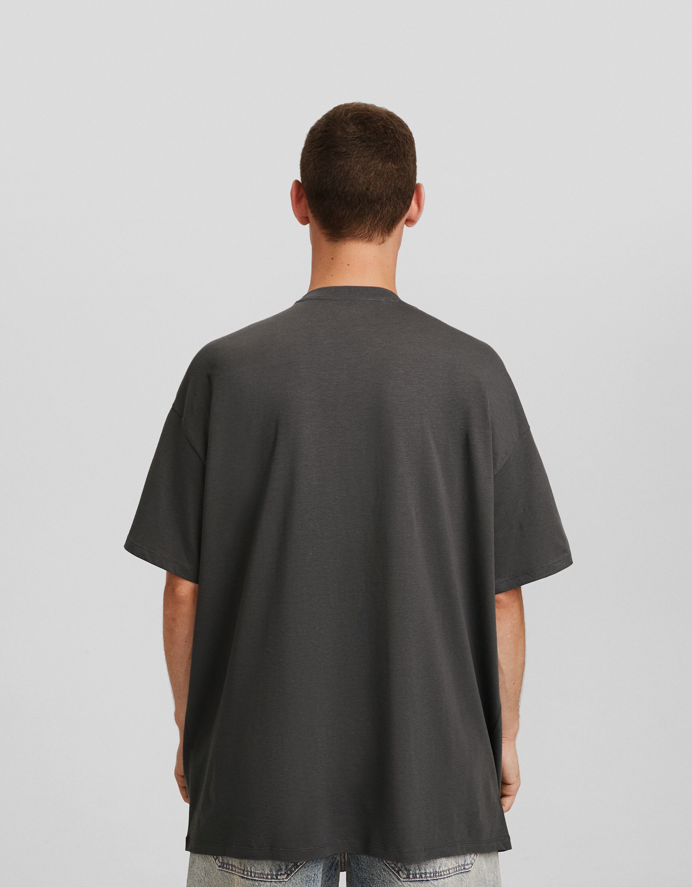 Camiseta Kuromi manga corta oversize print