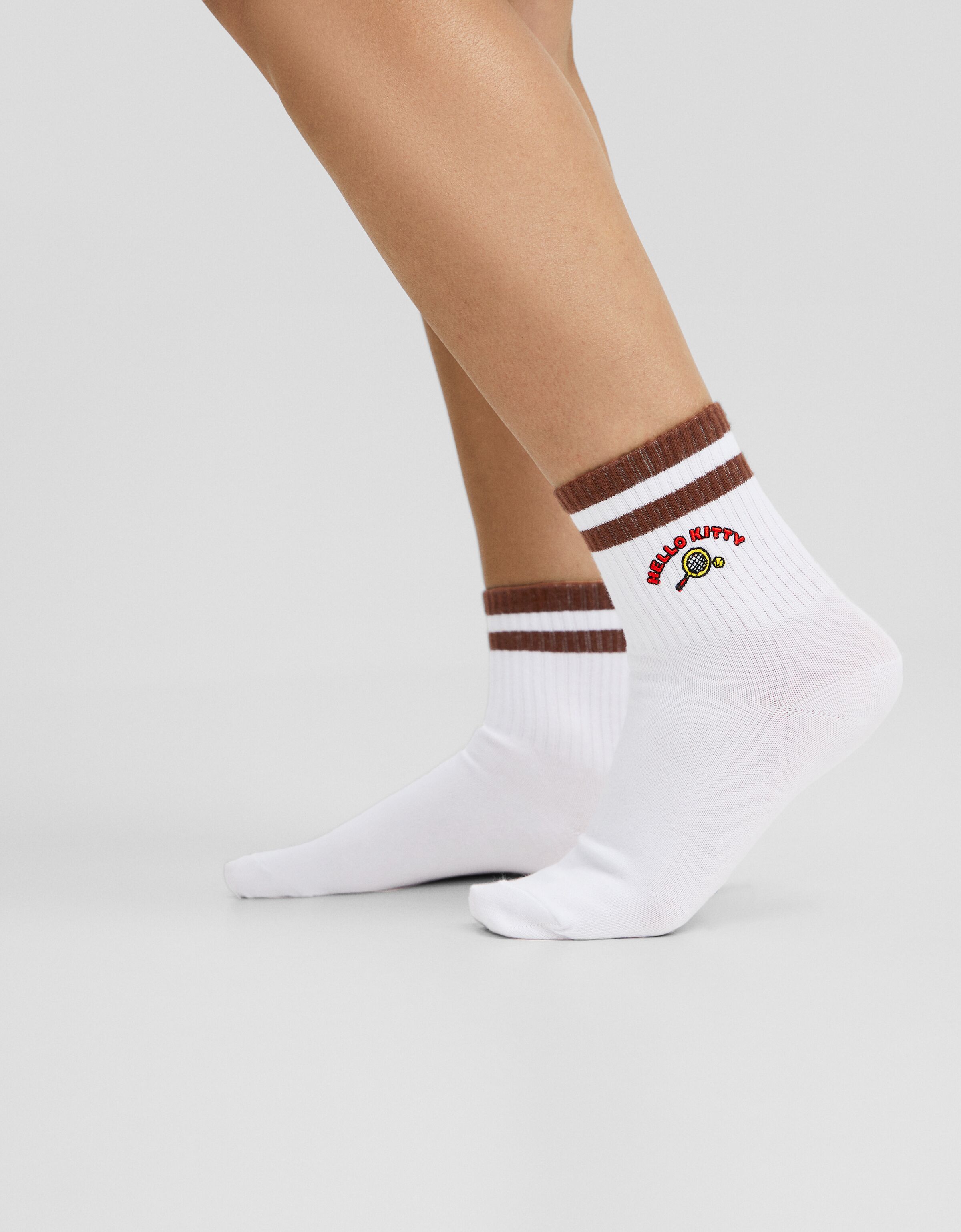 Pack 3 calcetines Hello Kitty bordado