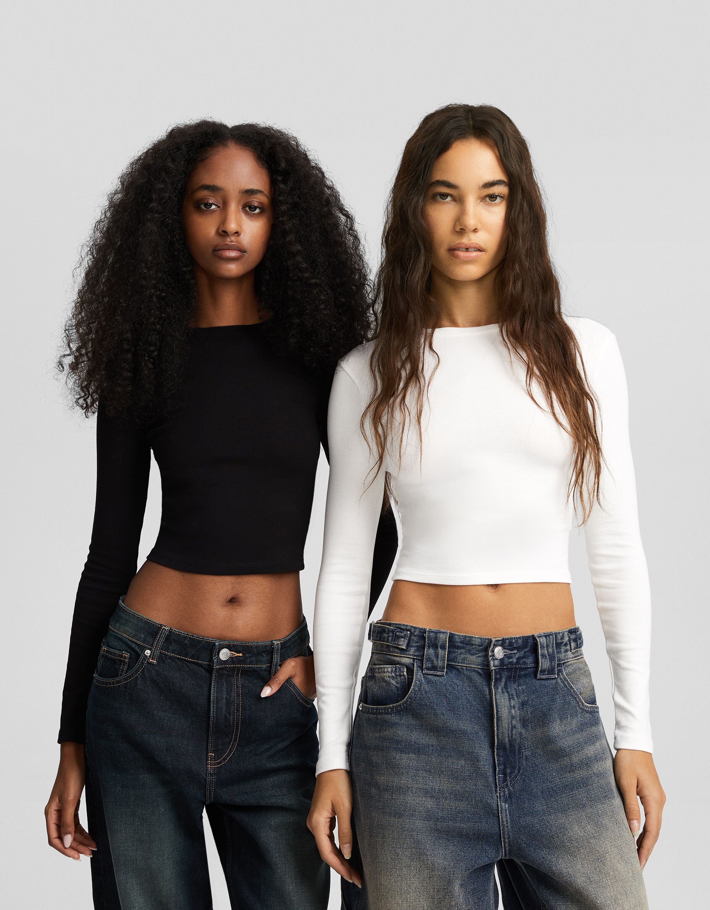 Pack 2 camisetas cuello redondo