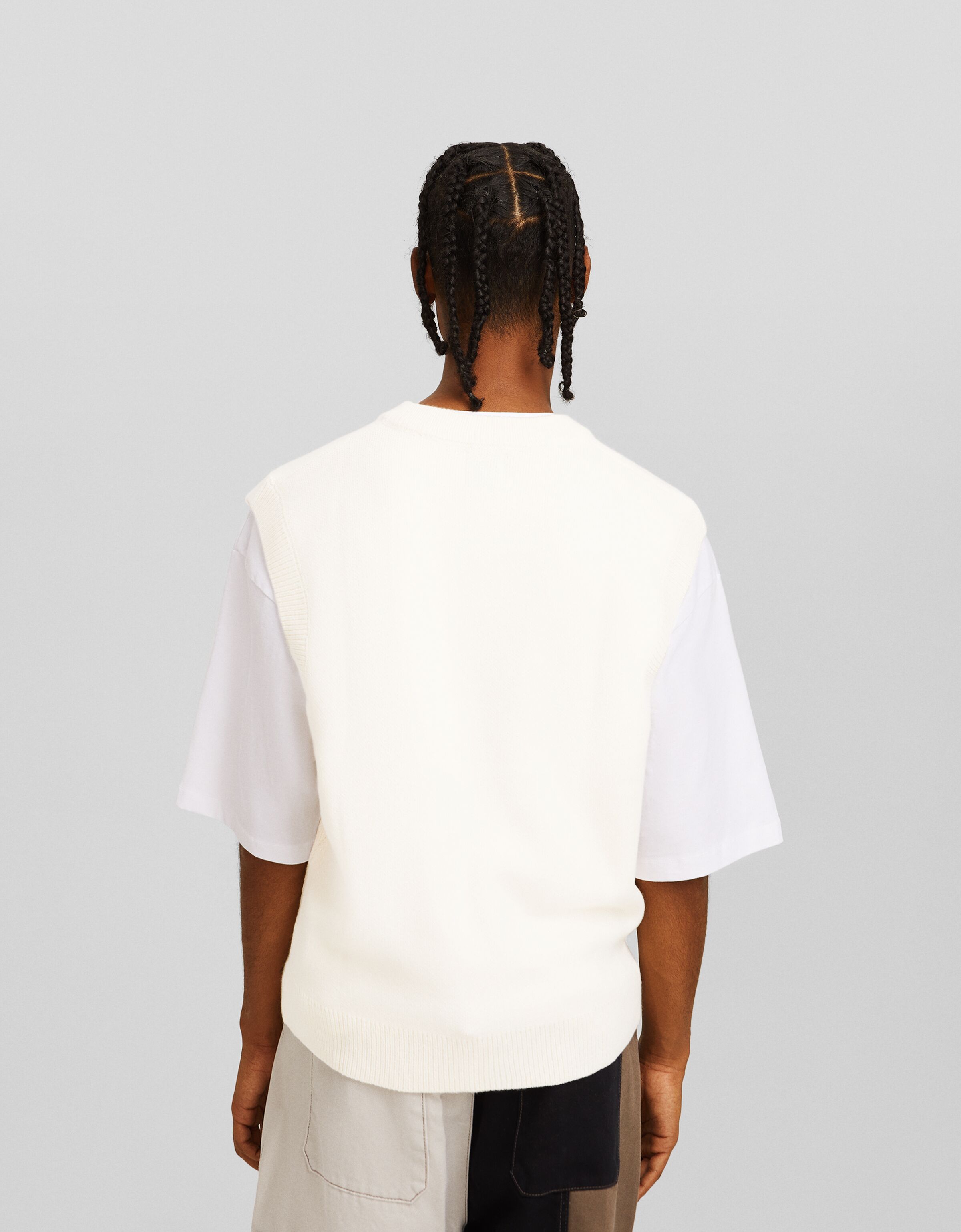 Chaleco punto grueso