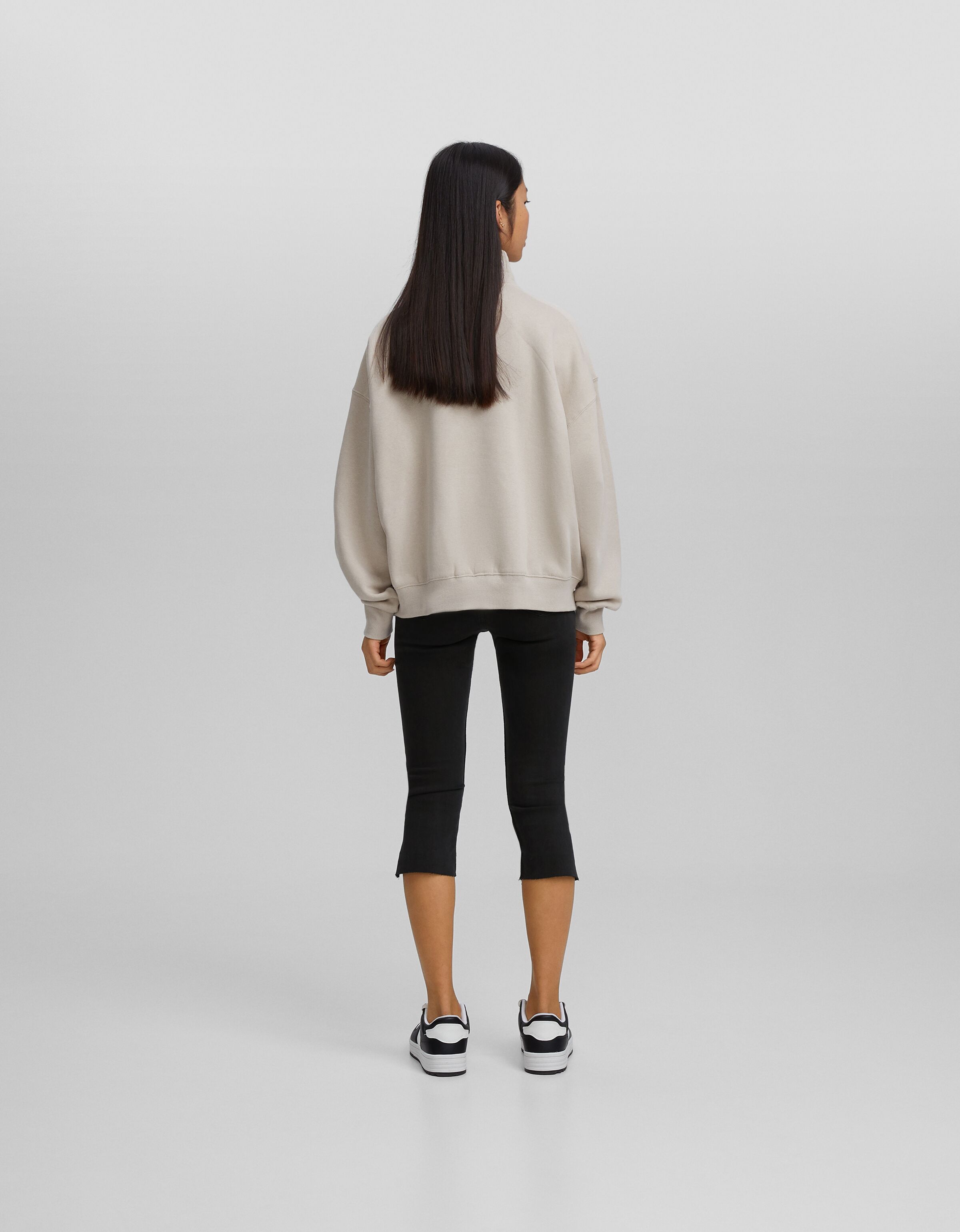 Pantalón capri con algodón