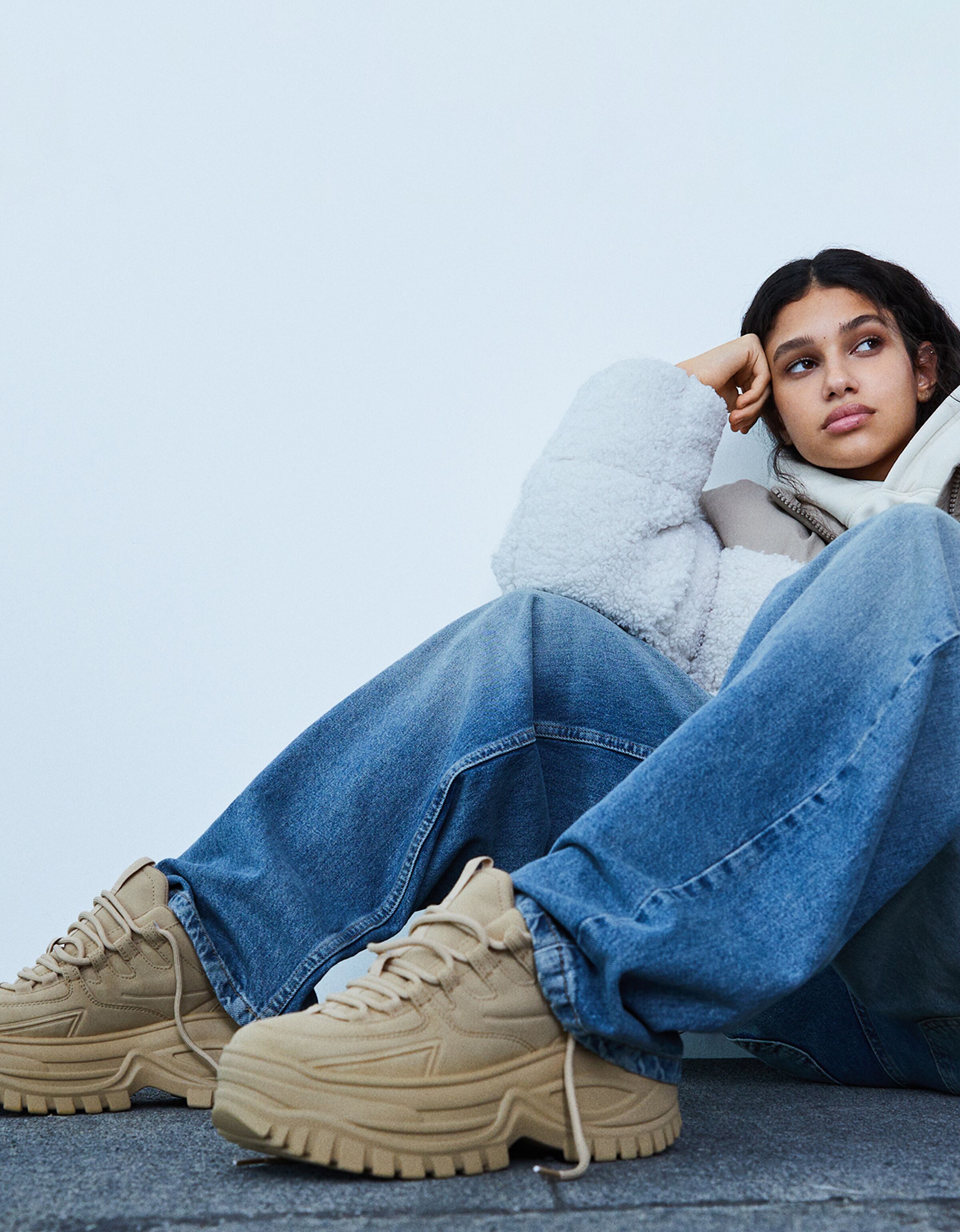 Zapatillas multipiezas suela volumen