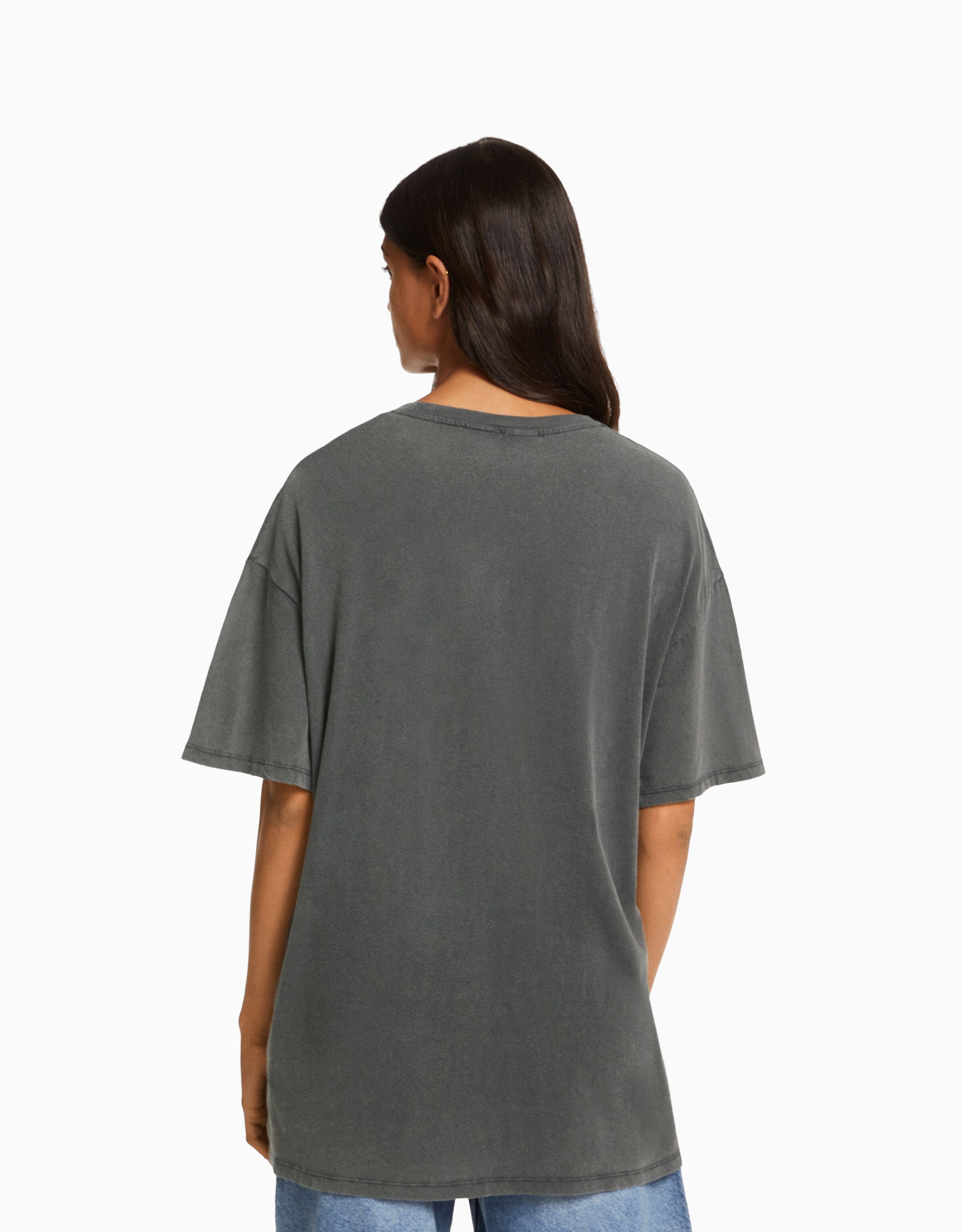 Camiseta Nirvana manga corta oversize print