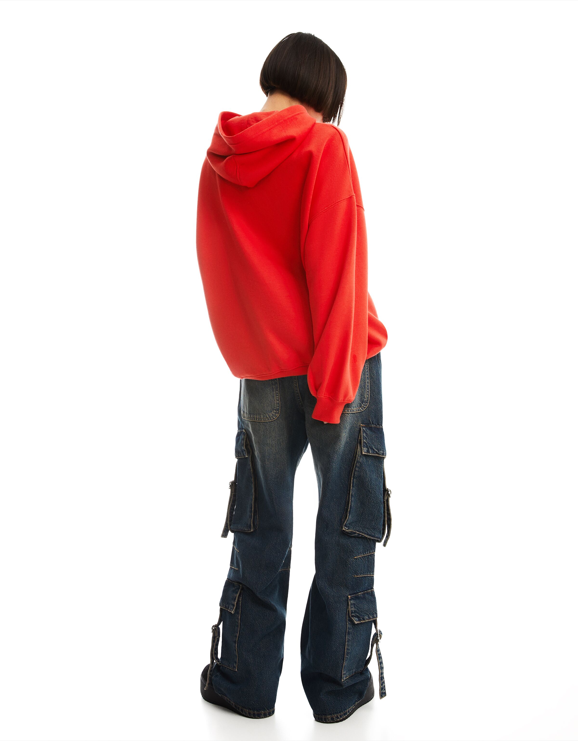 Sudadera Stitch capucha print