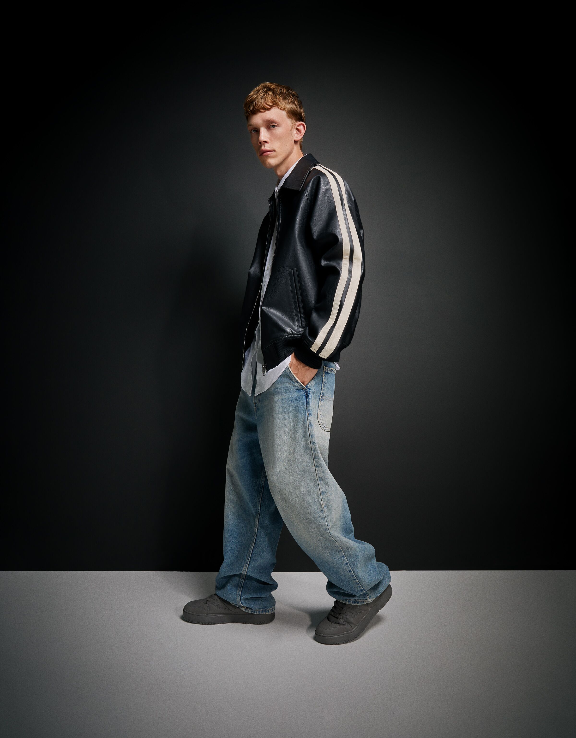 Zapatillas multipiezas monocolor hombre