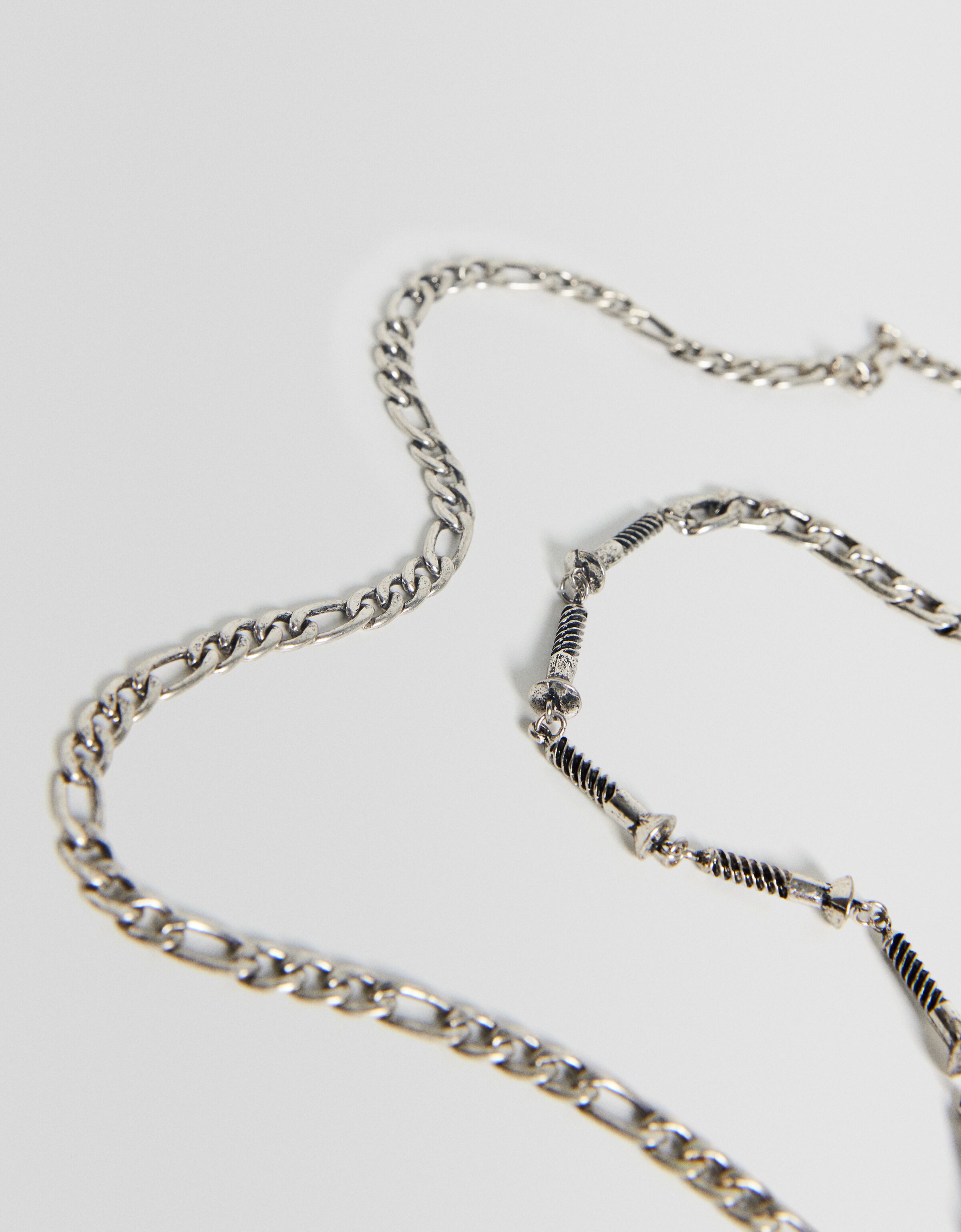 Set 2 collares tornillos