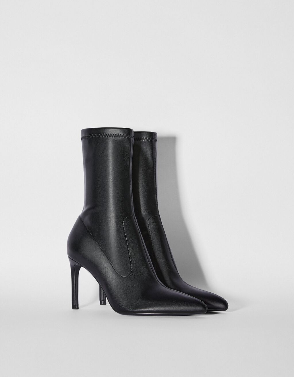 Botines tacón ajustados