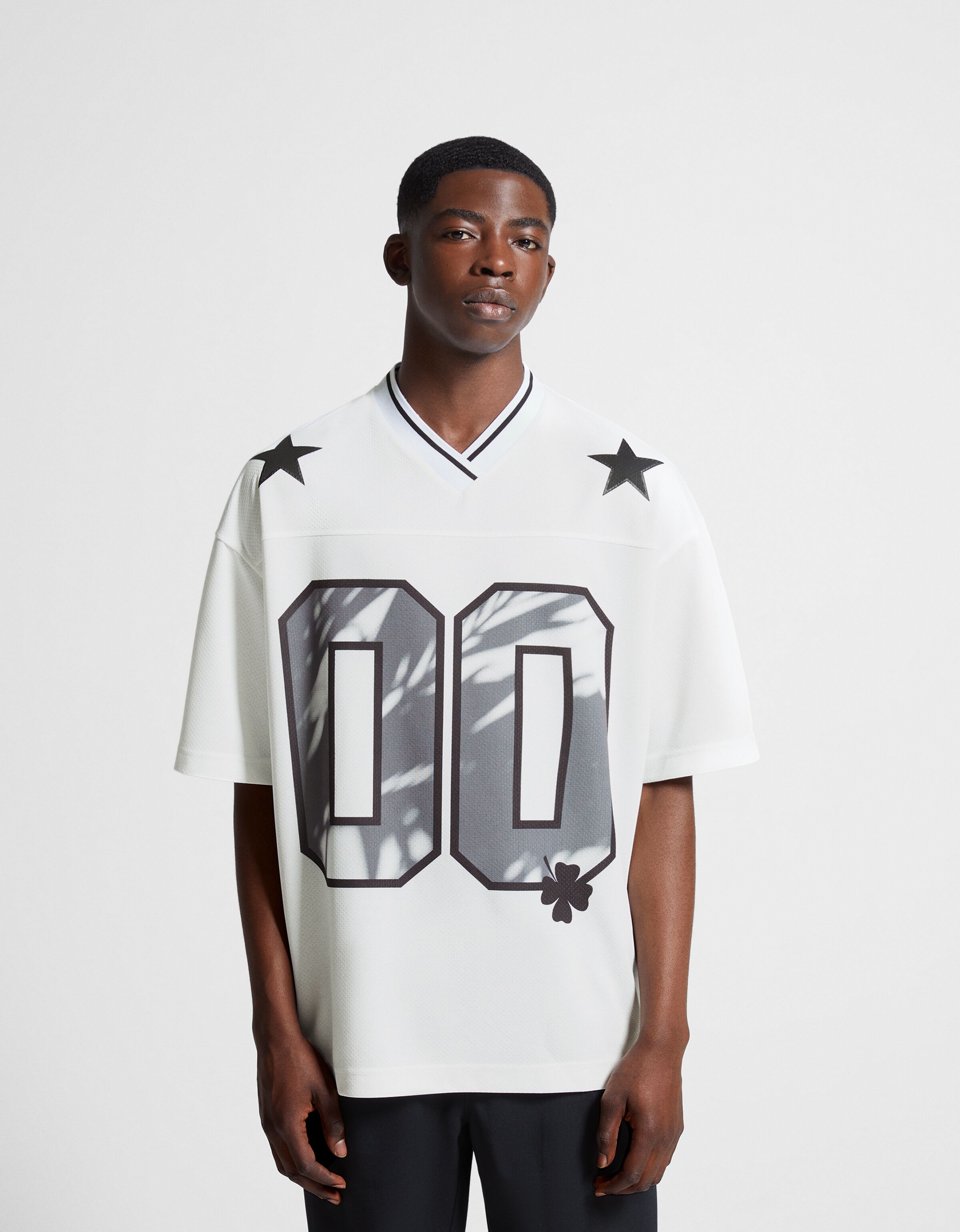 Camiseta manga corta extra loose fit mesh