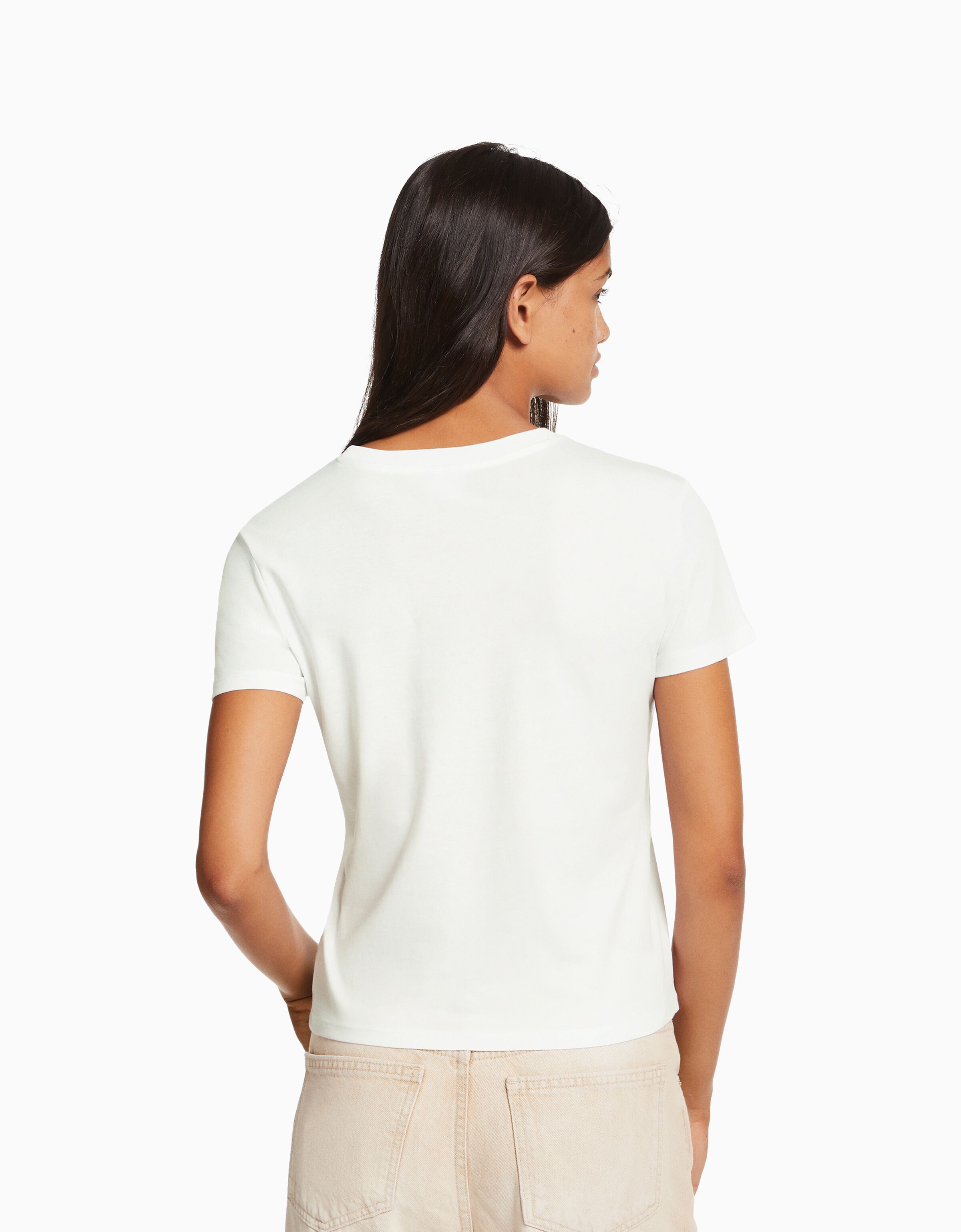 Camiseta manga corta print