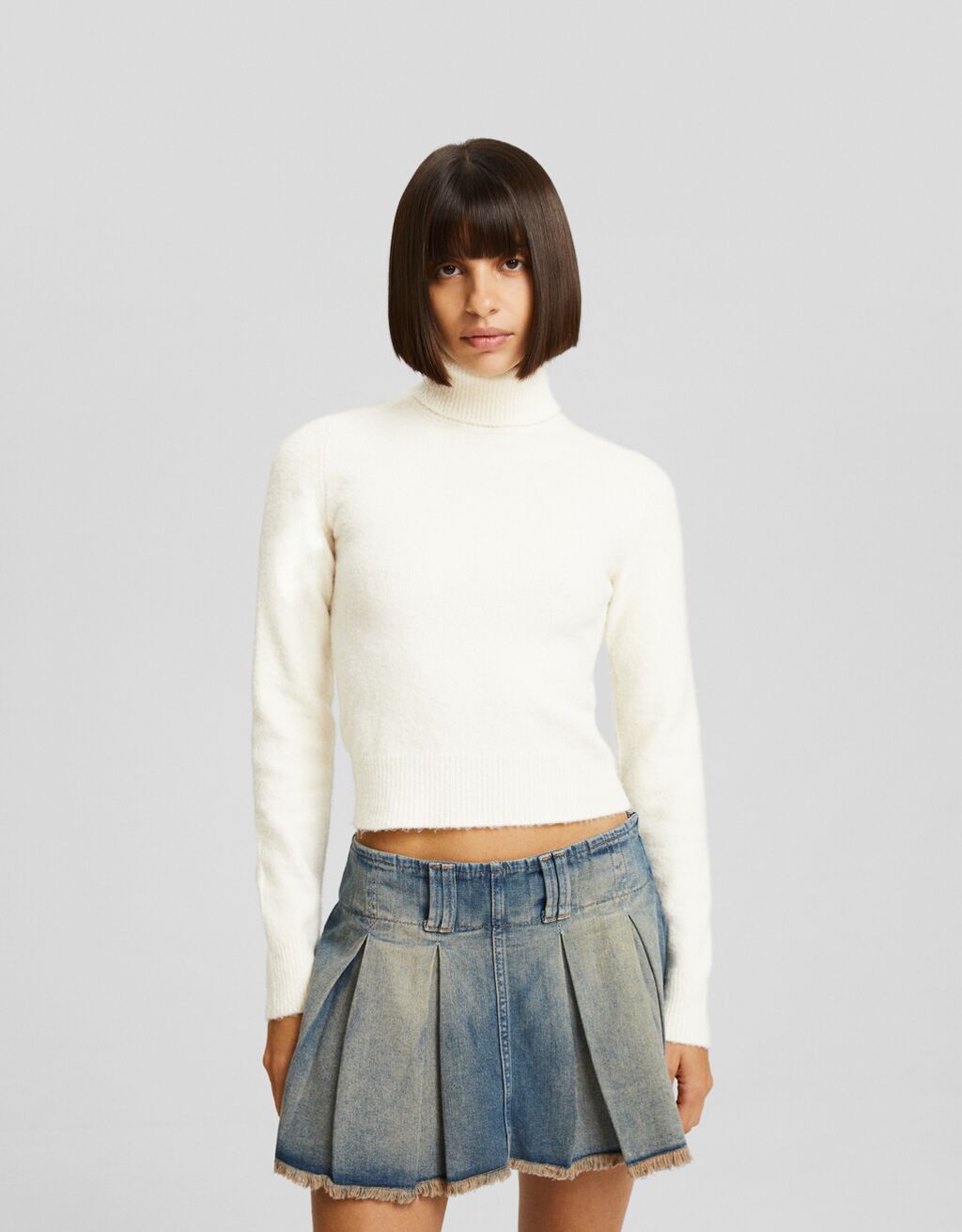 Jersey cuello subido