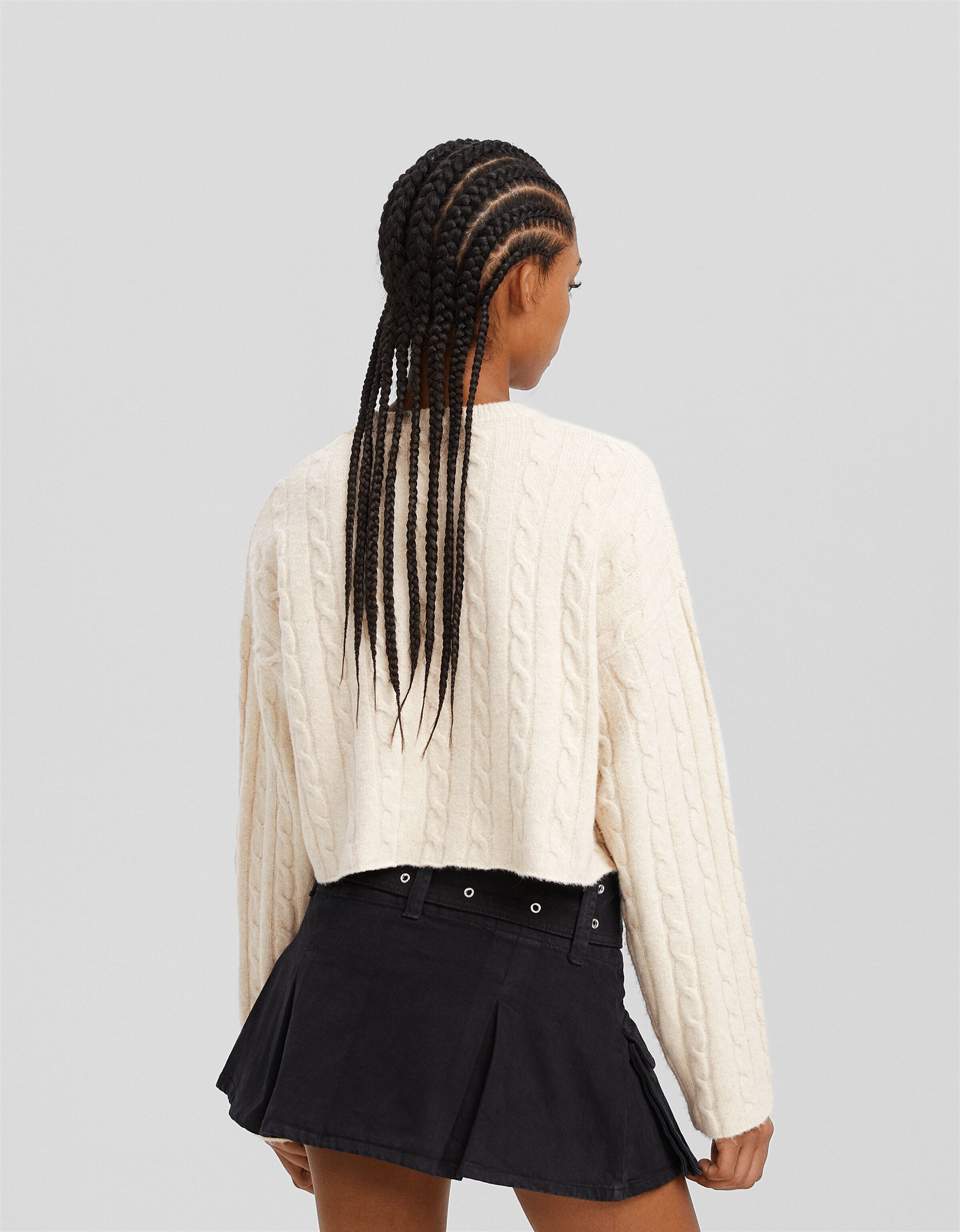 Jersey cuello perkins boxy fit