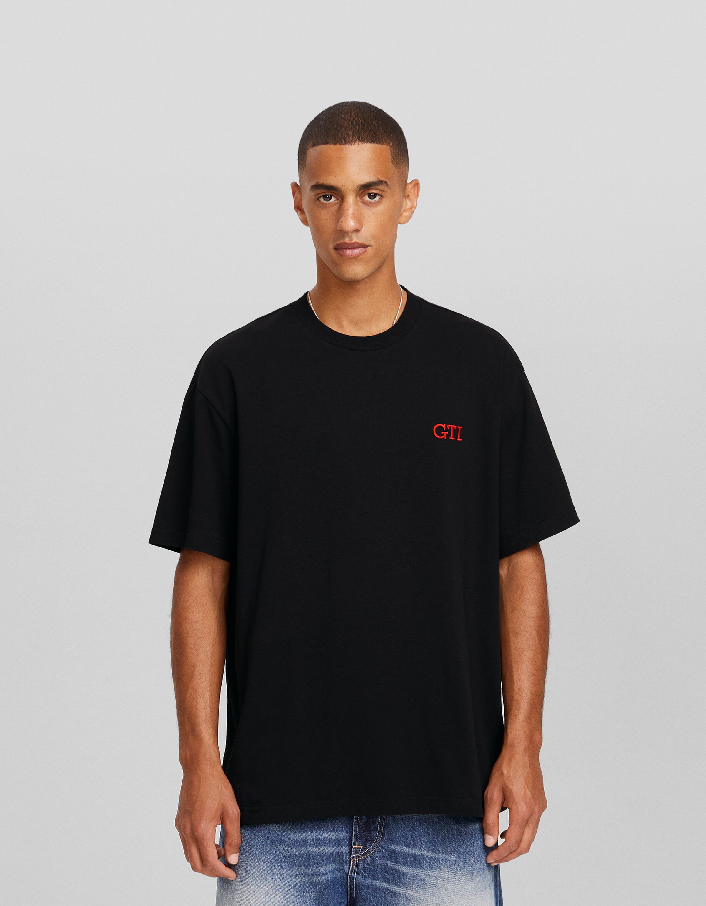 Camiseta VOLKSWAGEN GOLF GTI manga corta boxy fit print