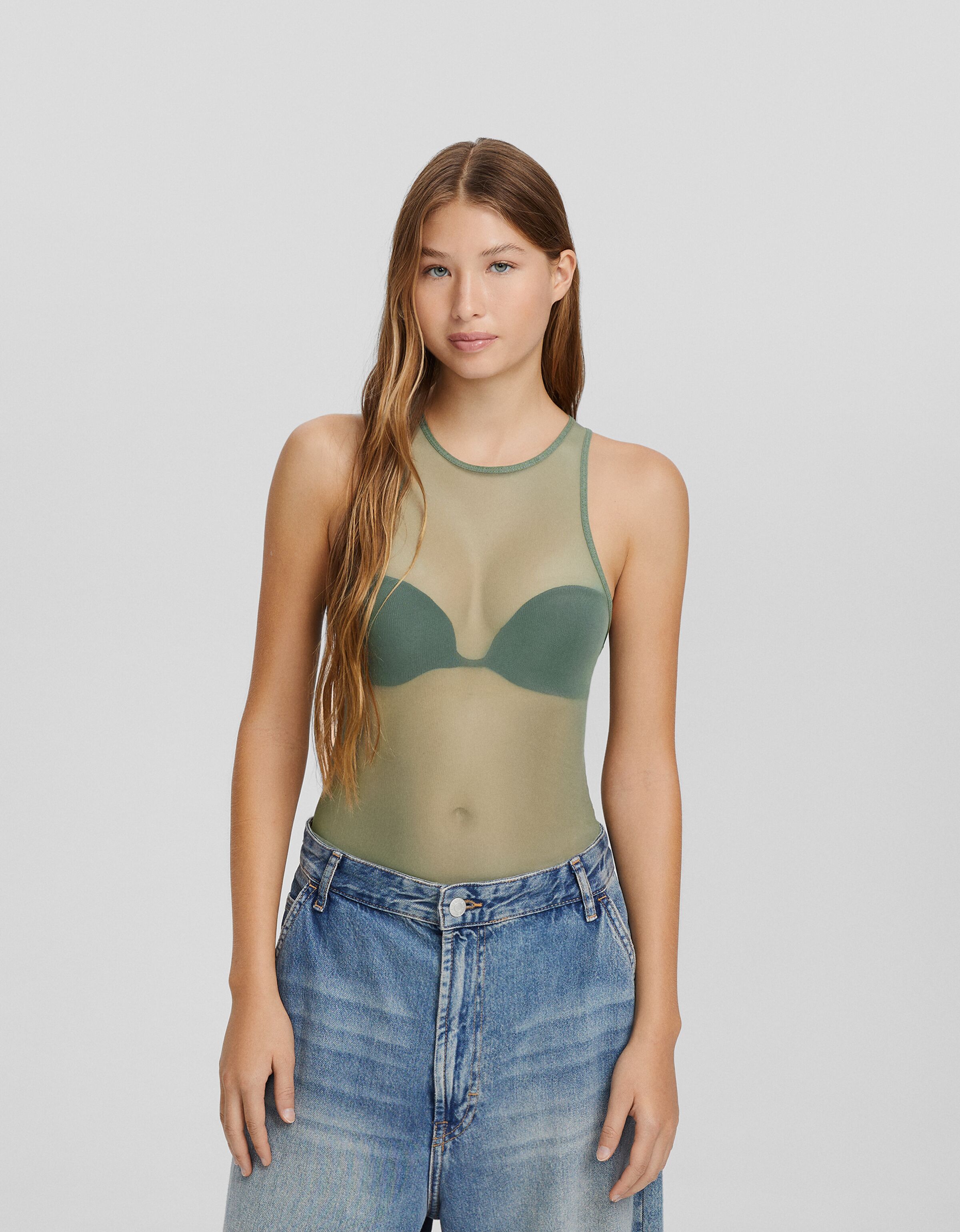 Body tul transparente