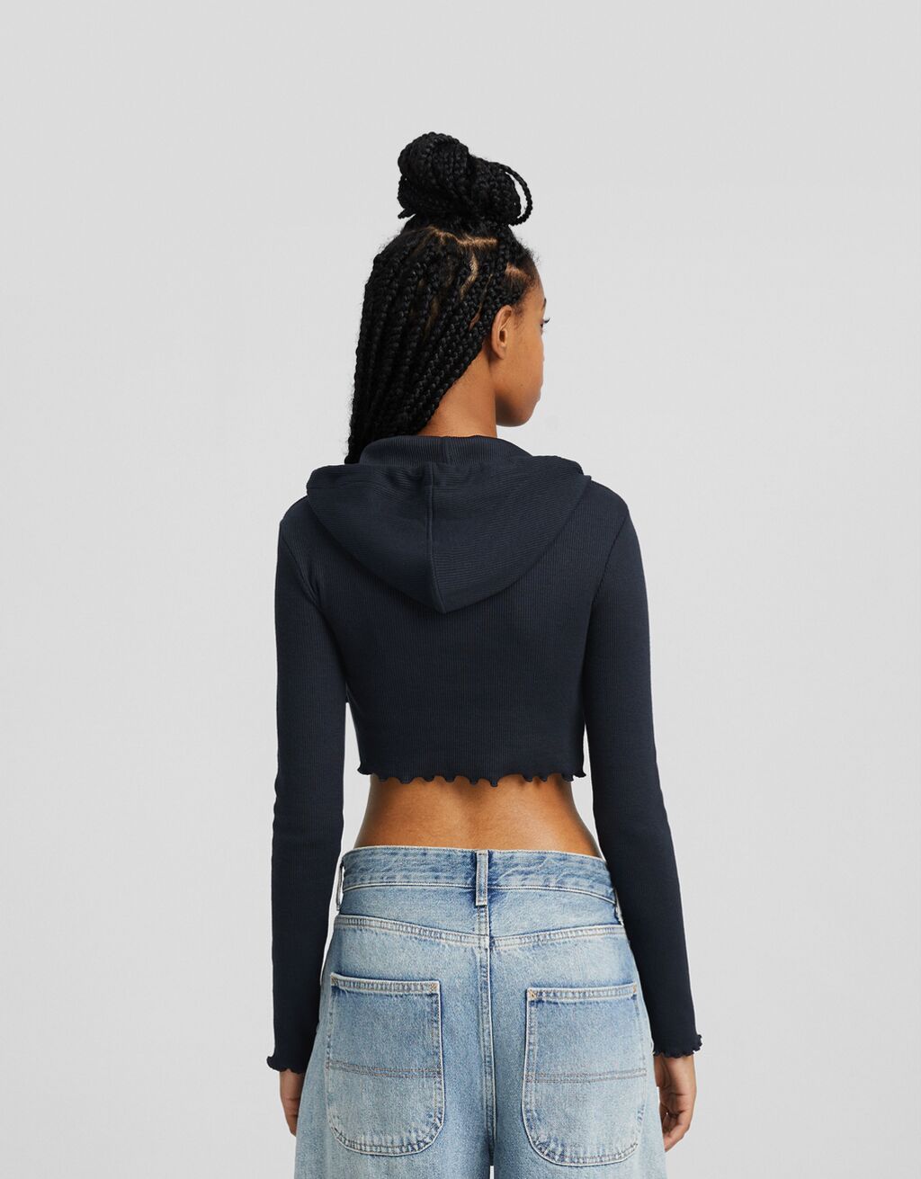 Jersey capucha print