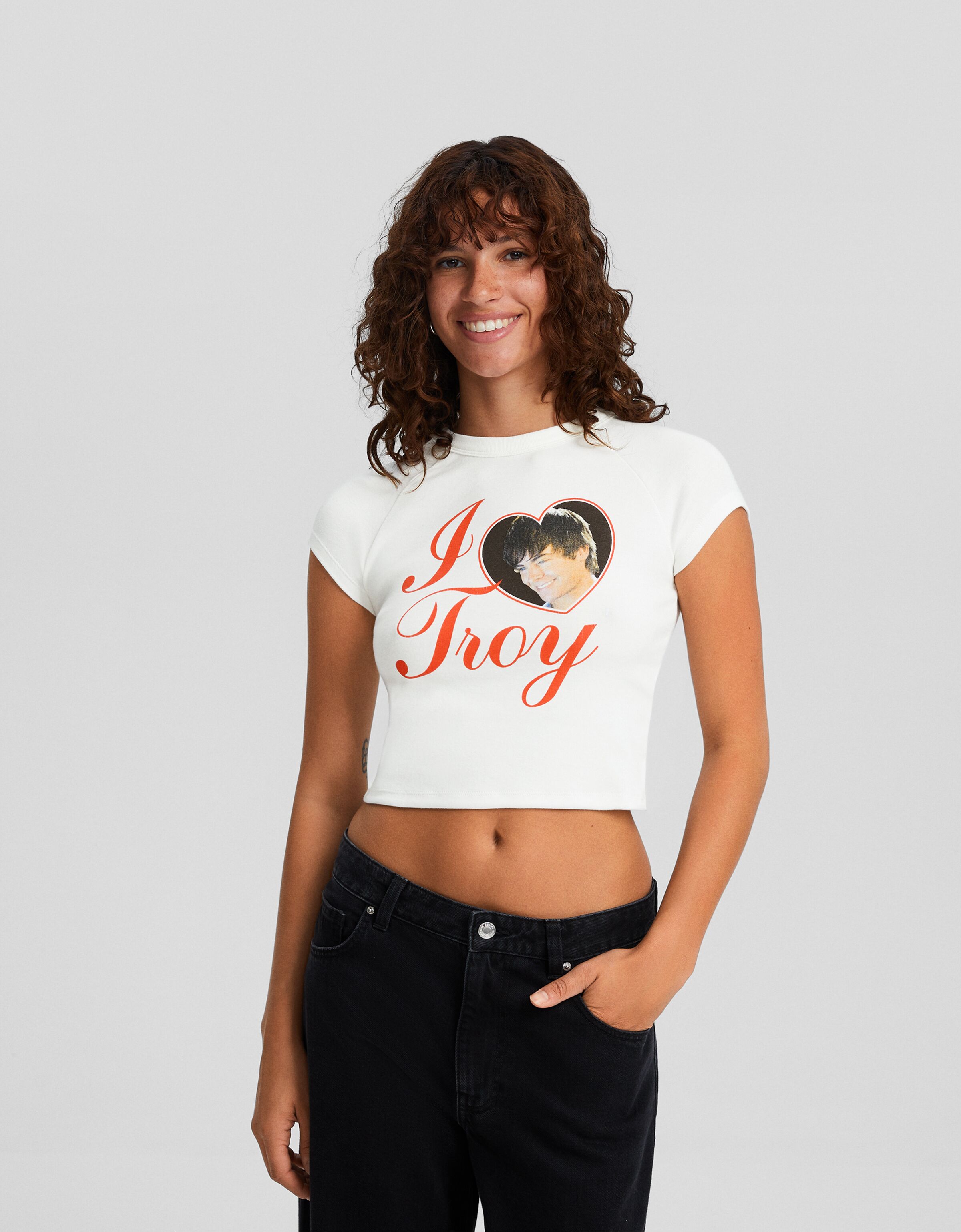 Camiseta High School Musical manga corta print