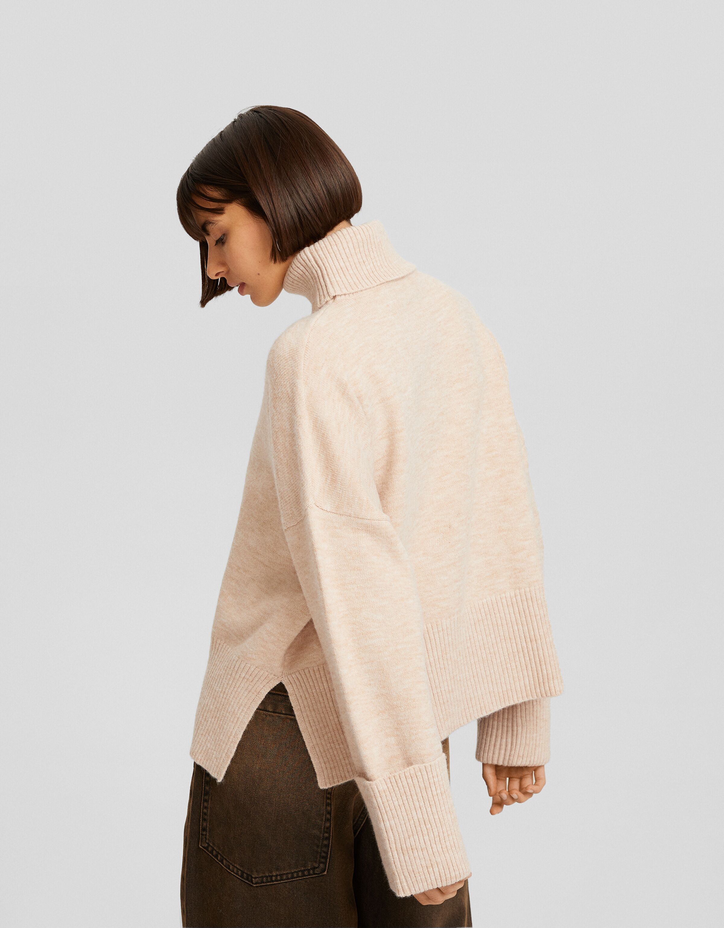 Jersey cuello subido