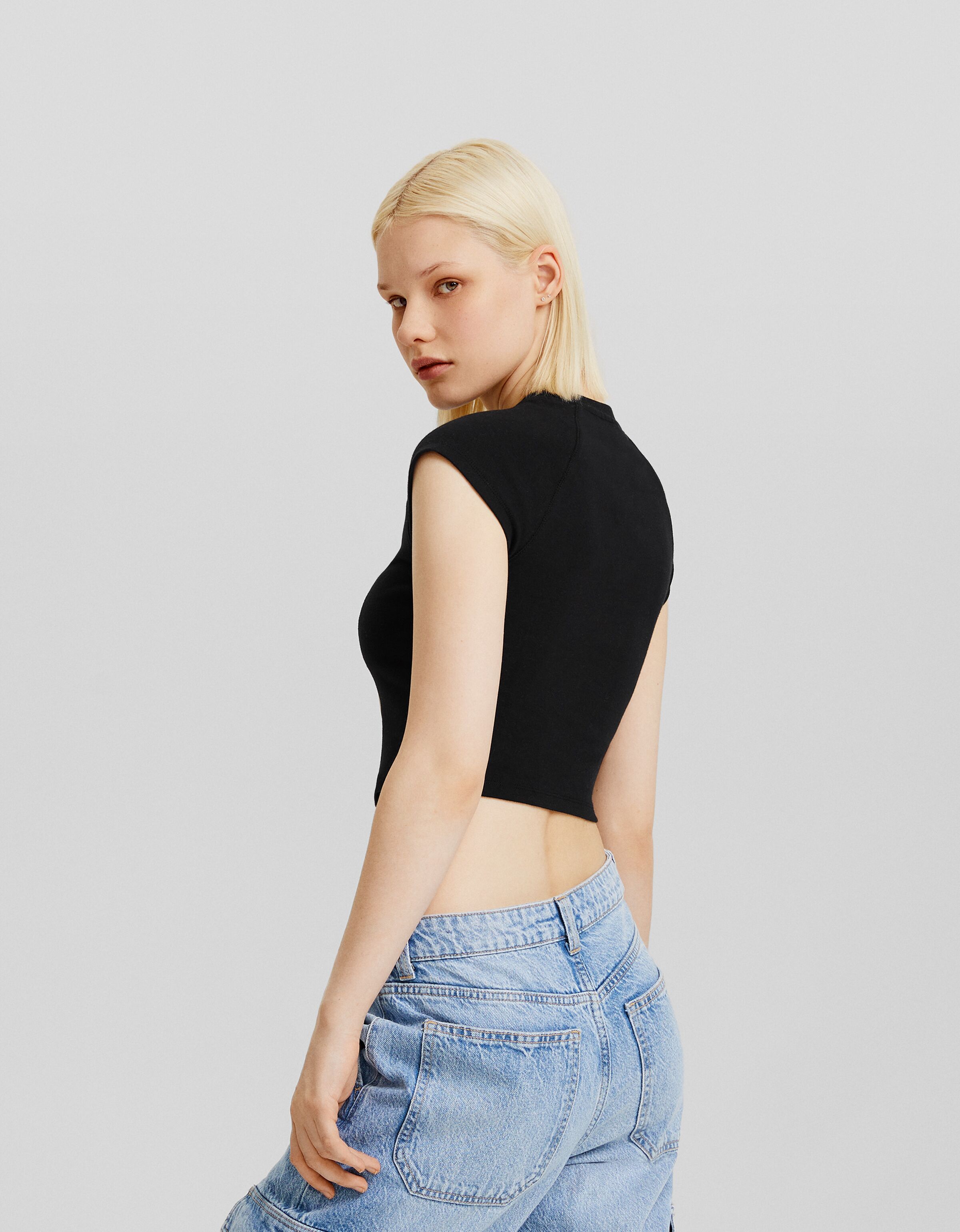 Camiseta Mickey & Donald manga corta print