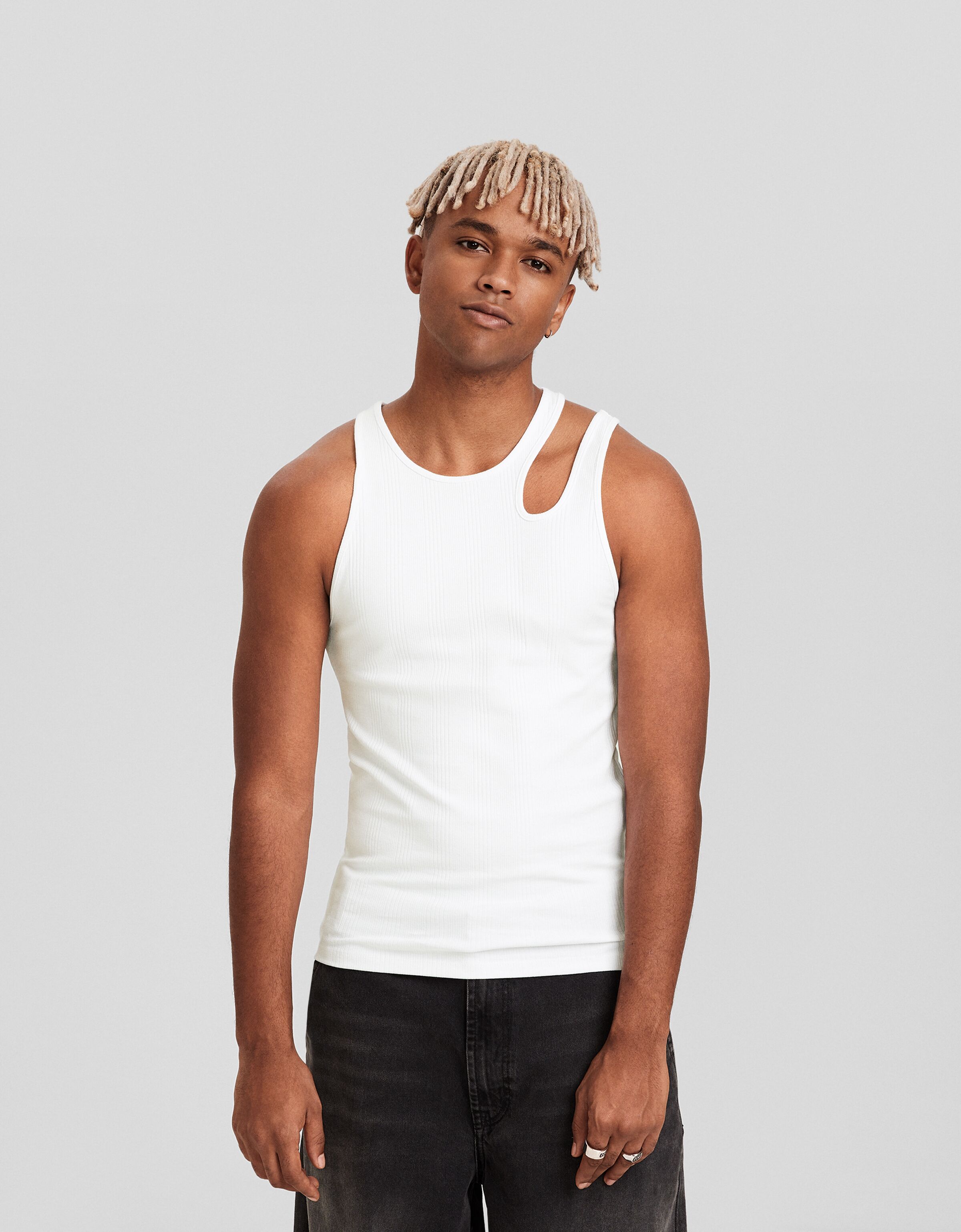 Camiseta tirantes rib