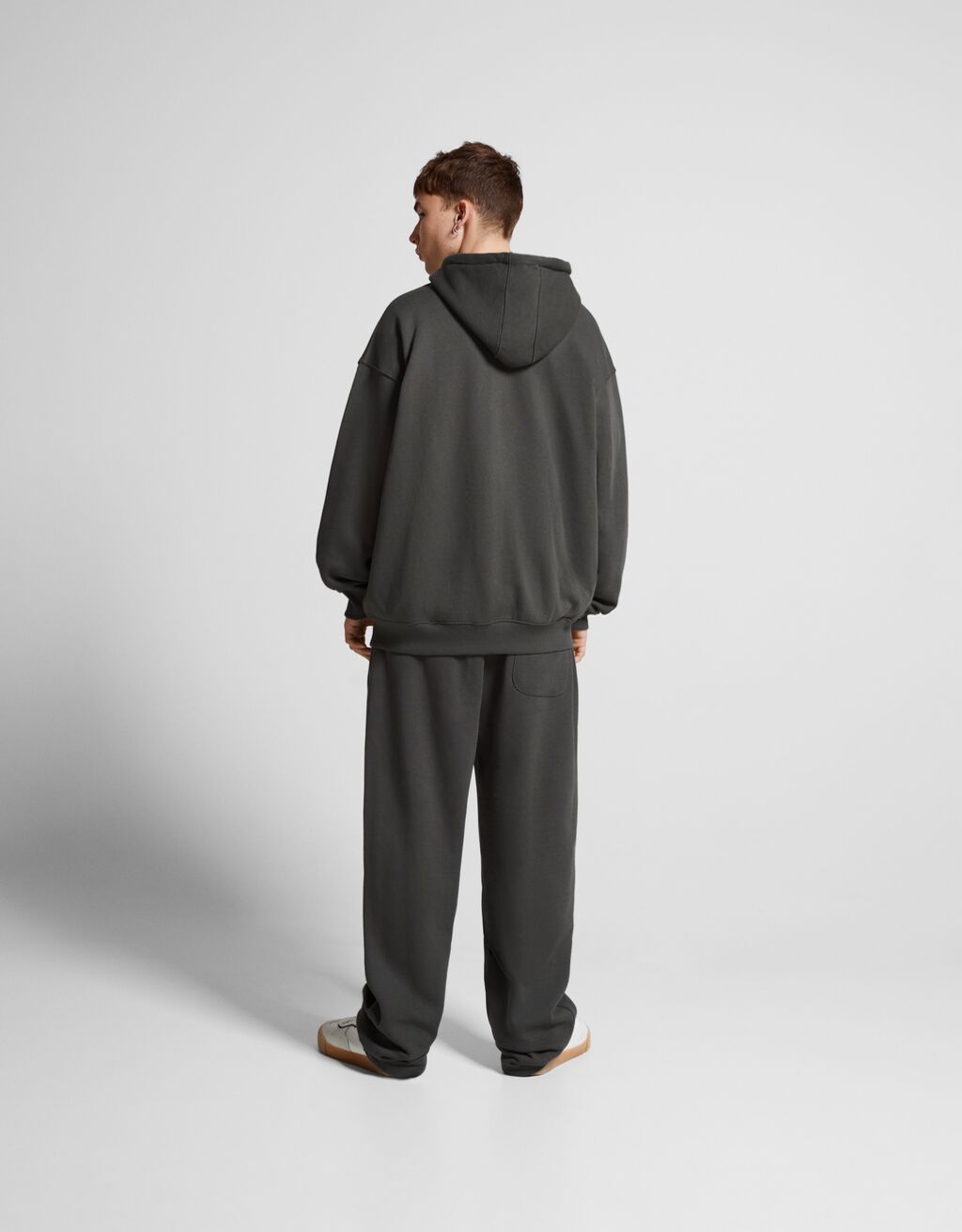 Sudadera cremallera capucha