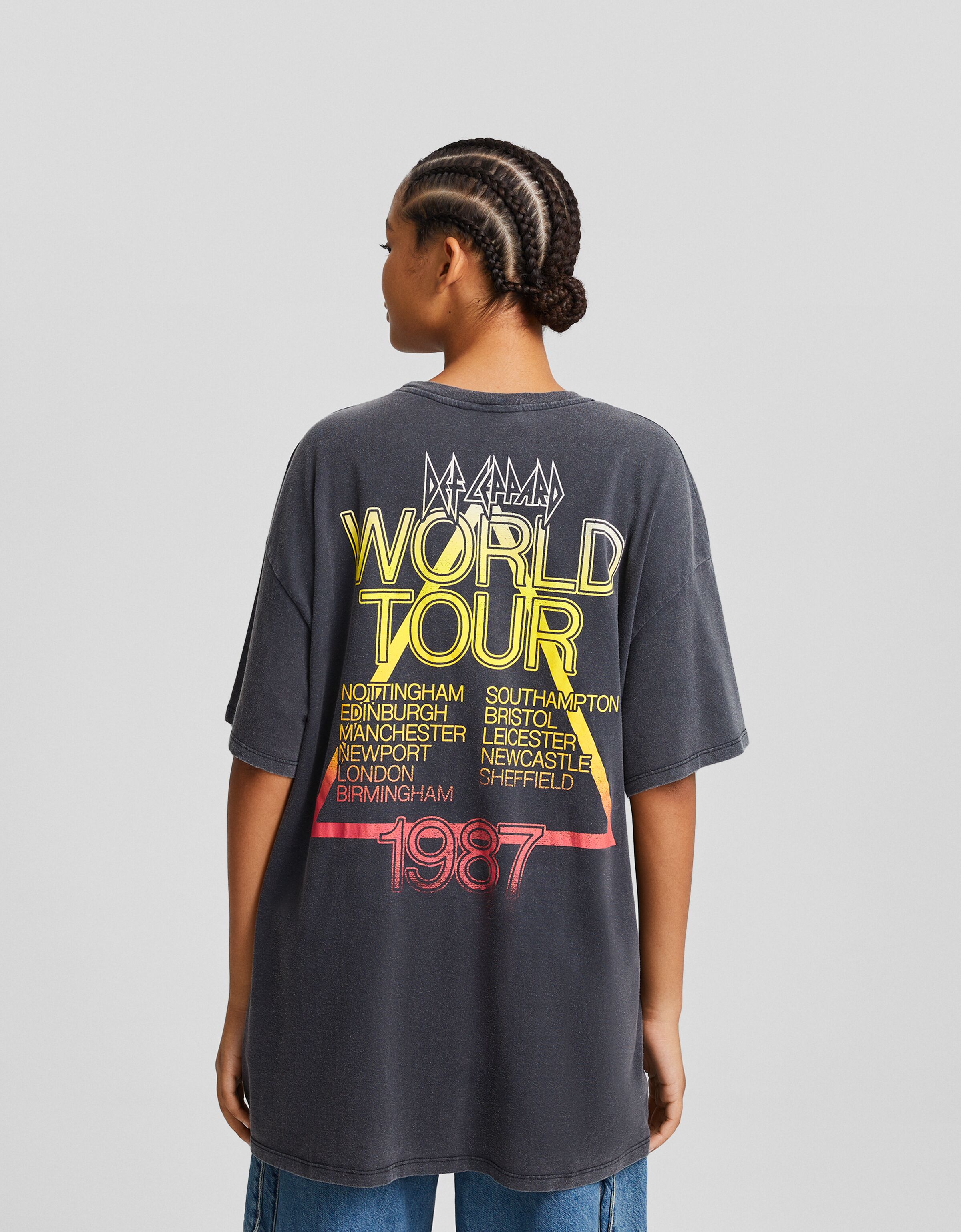 Camiseta Def Leppard manga corta print