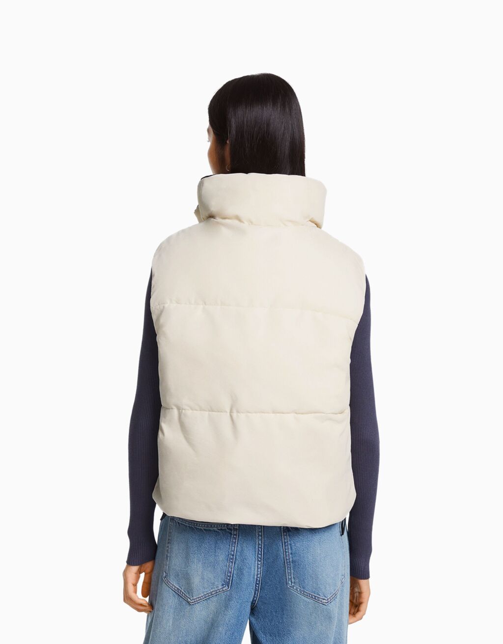 Chaleco reversible con nylon