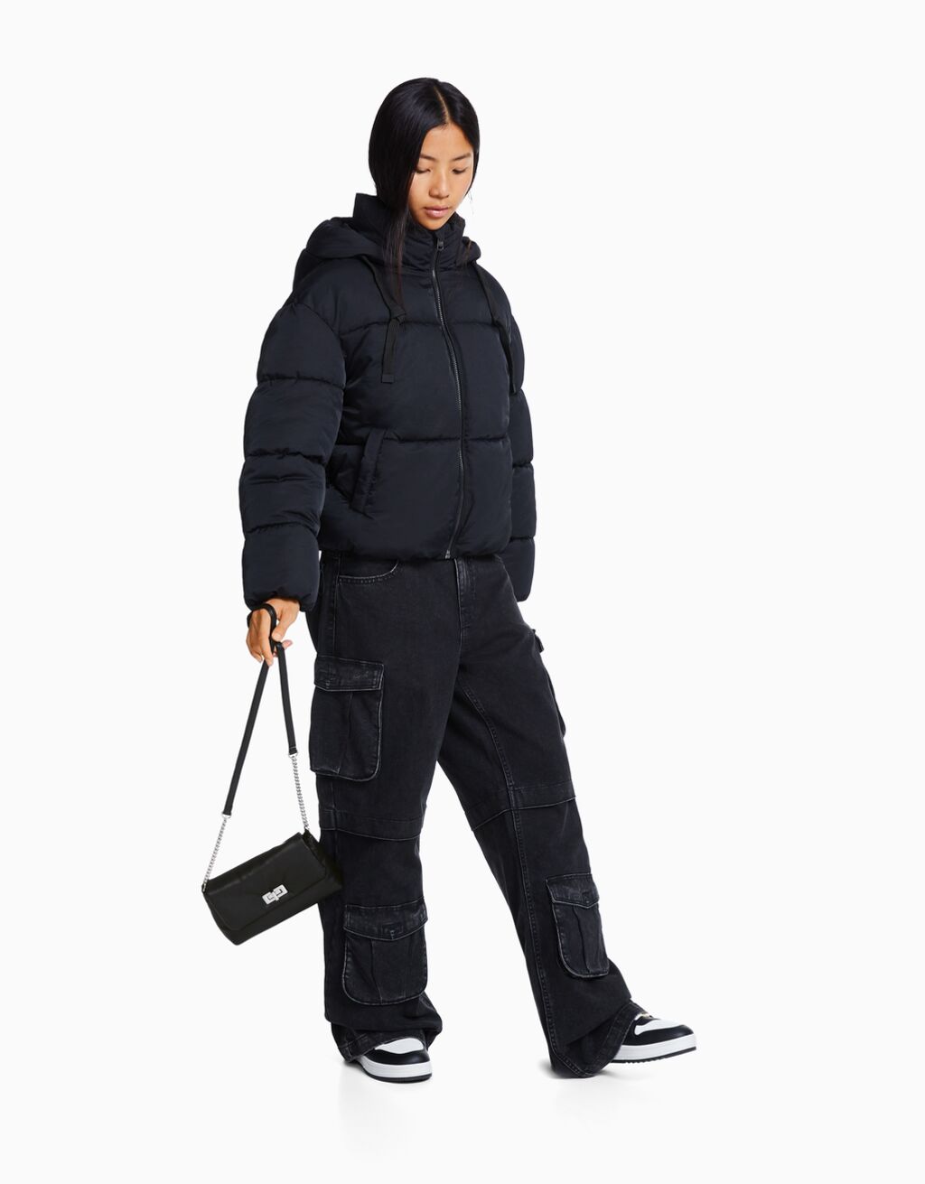 Bolso bandolera cadena detalle cierre