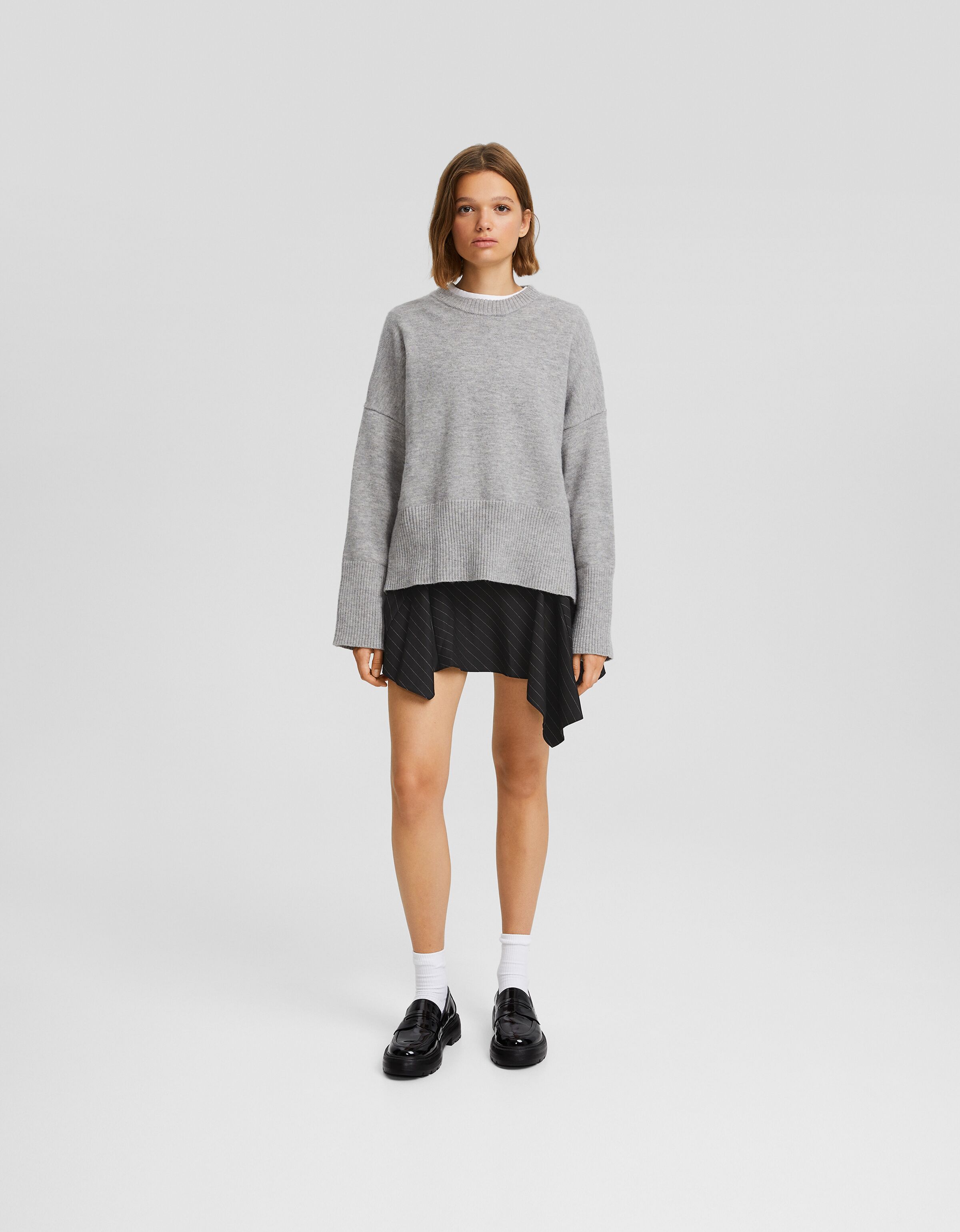 Falda mini tailoring picos