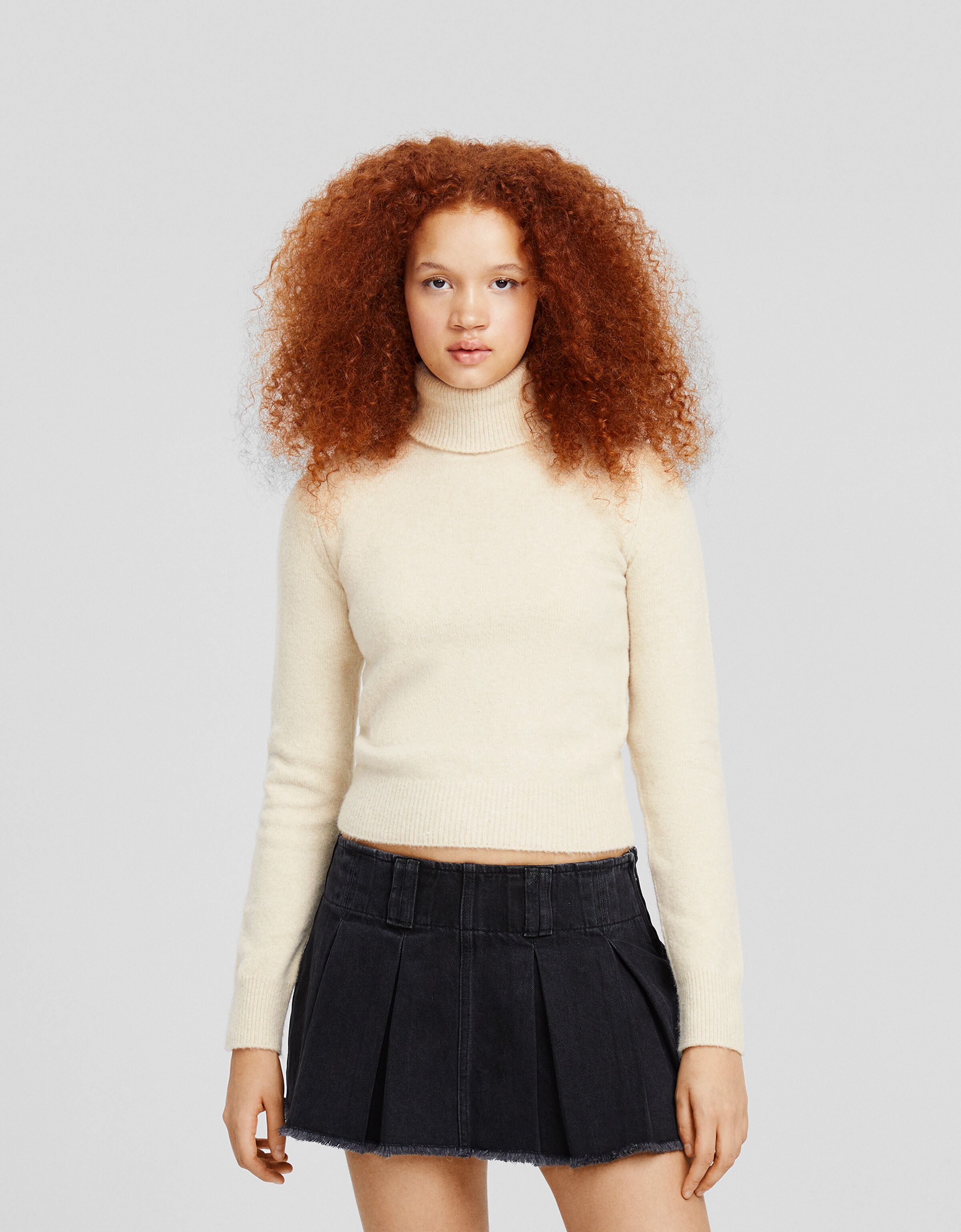 Jersey cuello subido