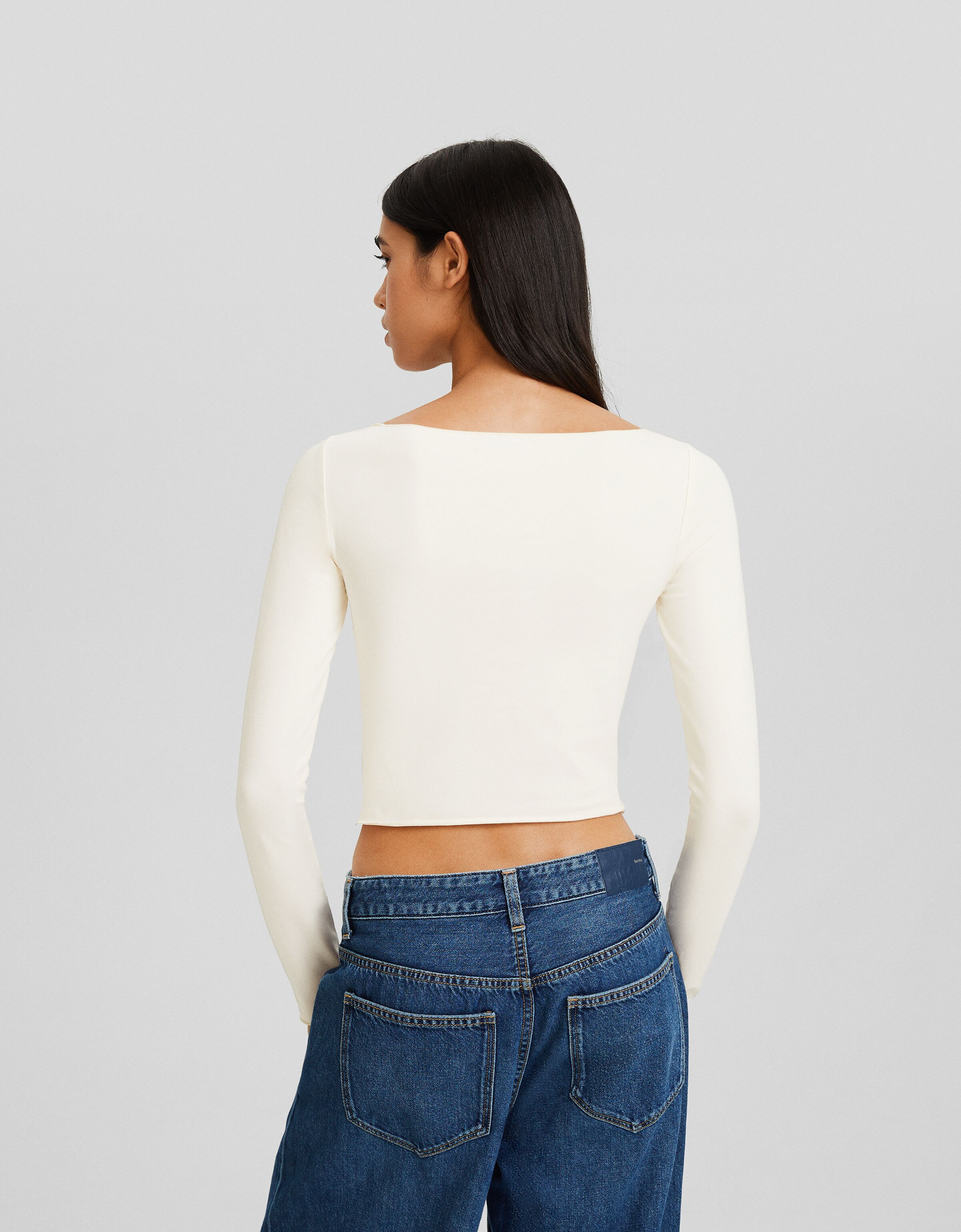 Camiseta manga larga print